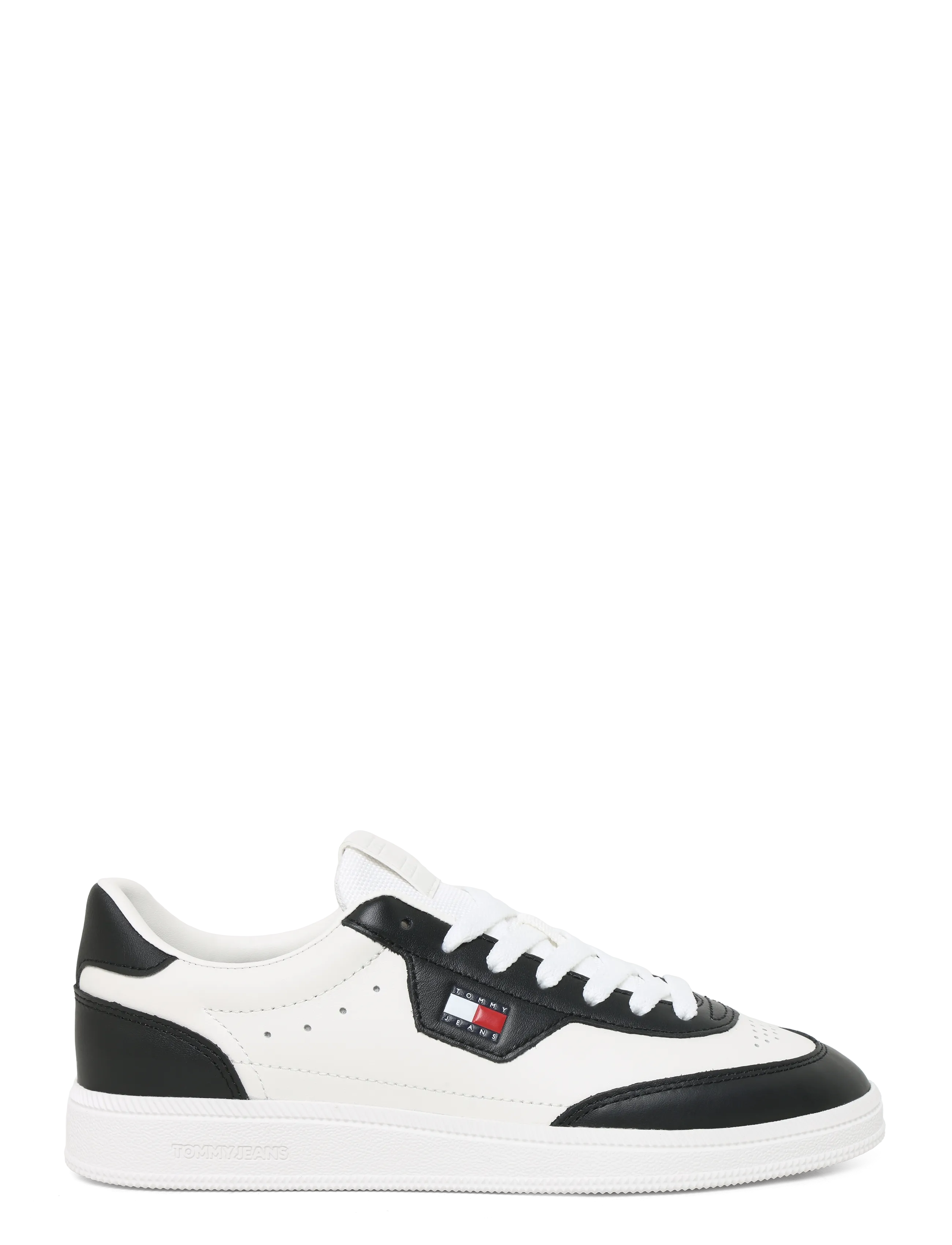 Tommy Hilfiger - THE GREENWICH EDGE LTR - madala säärega tossud - ecru black - 2