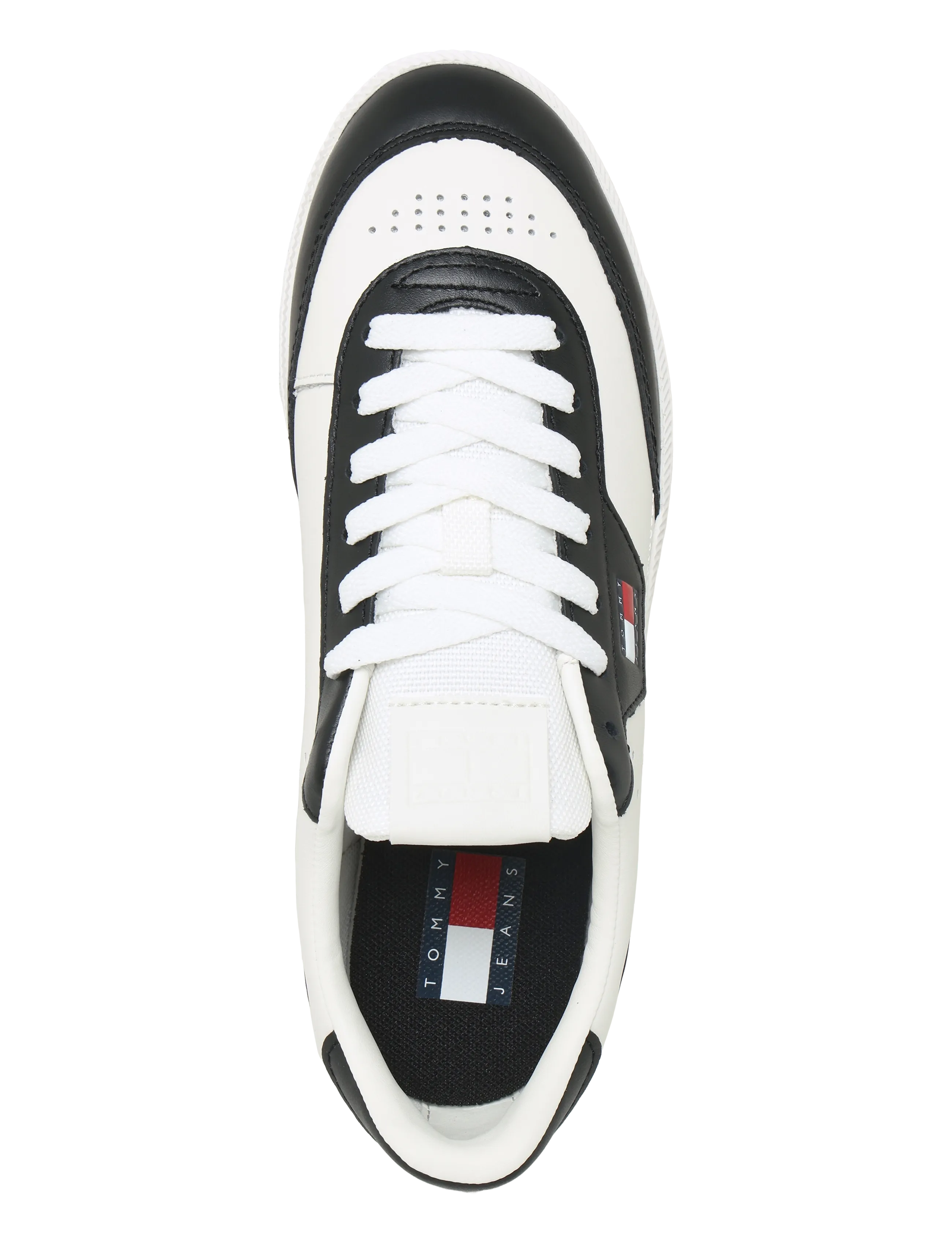 Tommy Hilfiger - THE GREENWICH EDGE LTR - madala säärega tossud - ecru black - 3