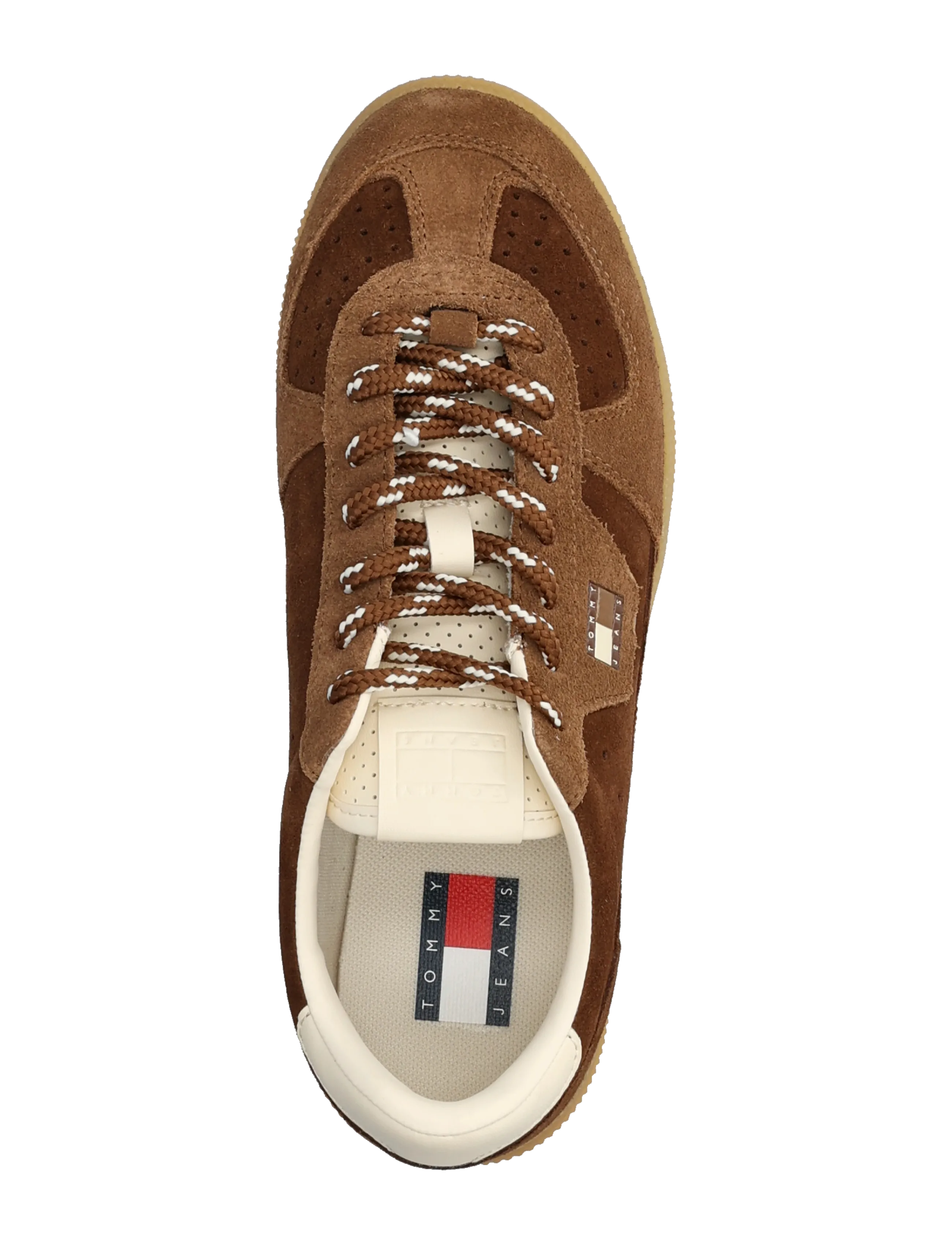 Tommy Hilfiger - MU THE GREENWICH EDGE SUEDE - lave sneakers - dark highland khaki - 3