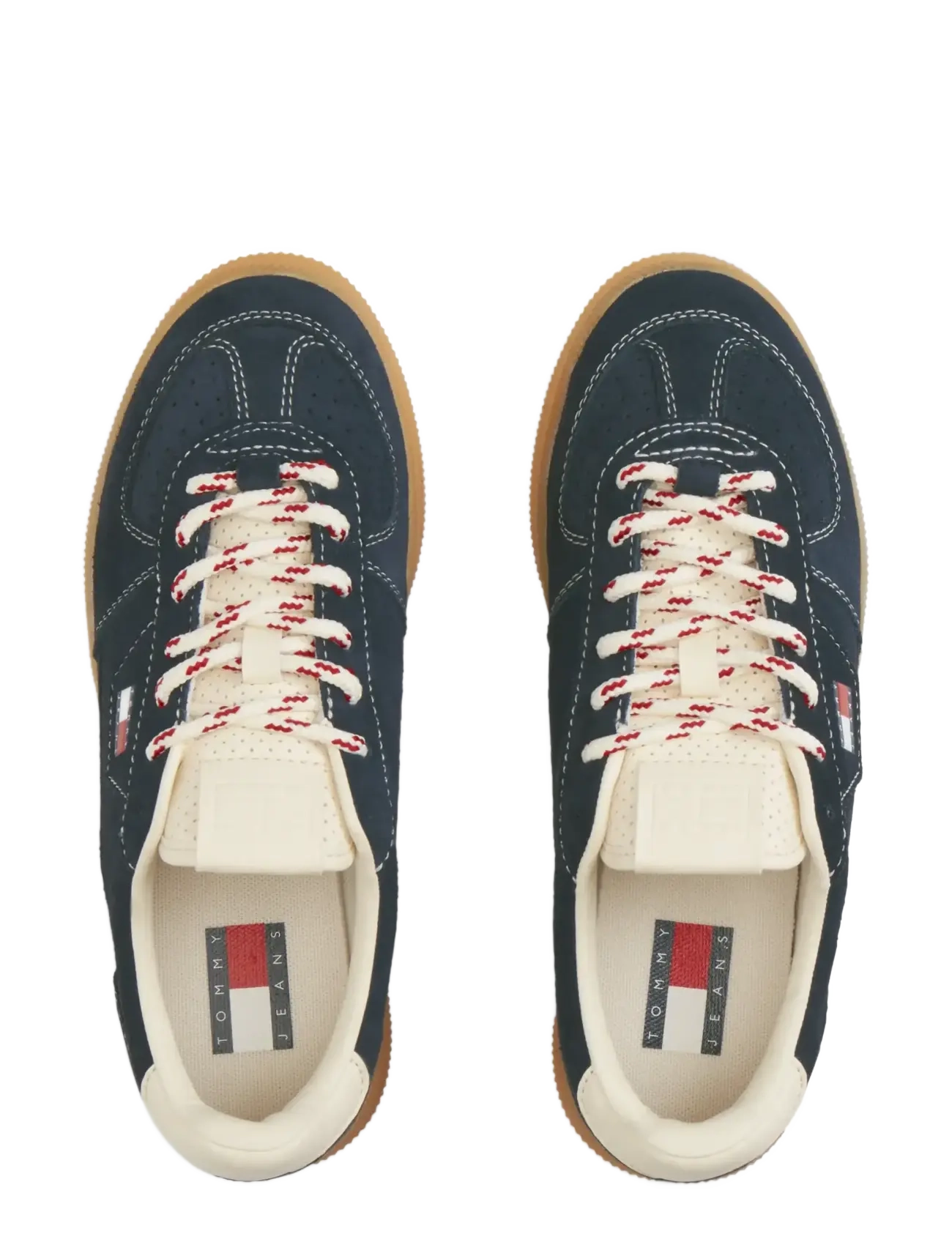 TOMMY HILFIGER Mu The Greenwich Edge Suede låga sneakers dam – bild 6