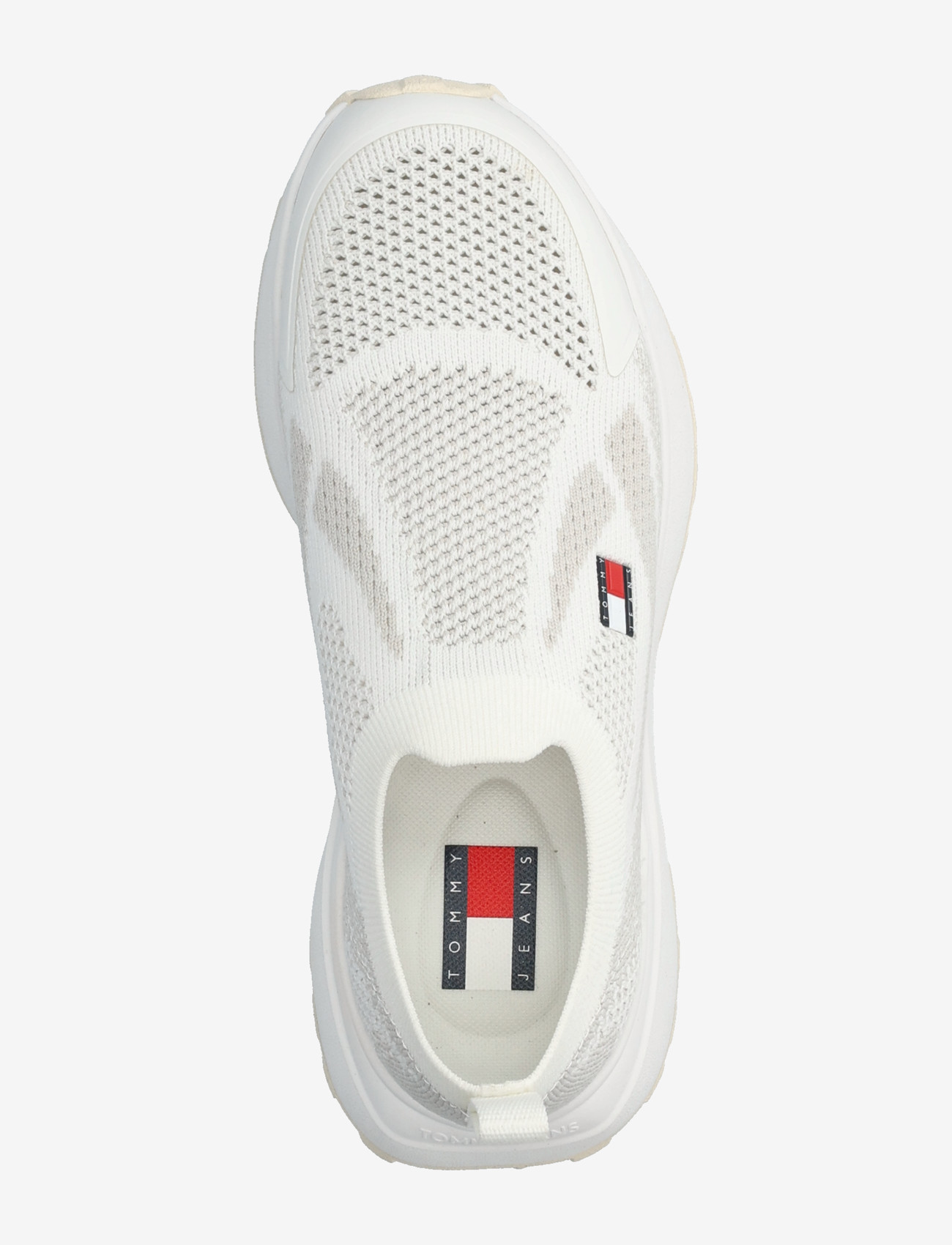 Tommy Hilfiger - TJ KNIT RUNNER - slip-on tossud - ecru - 3