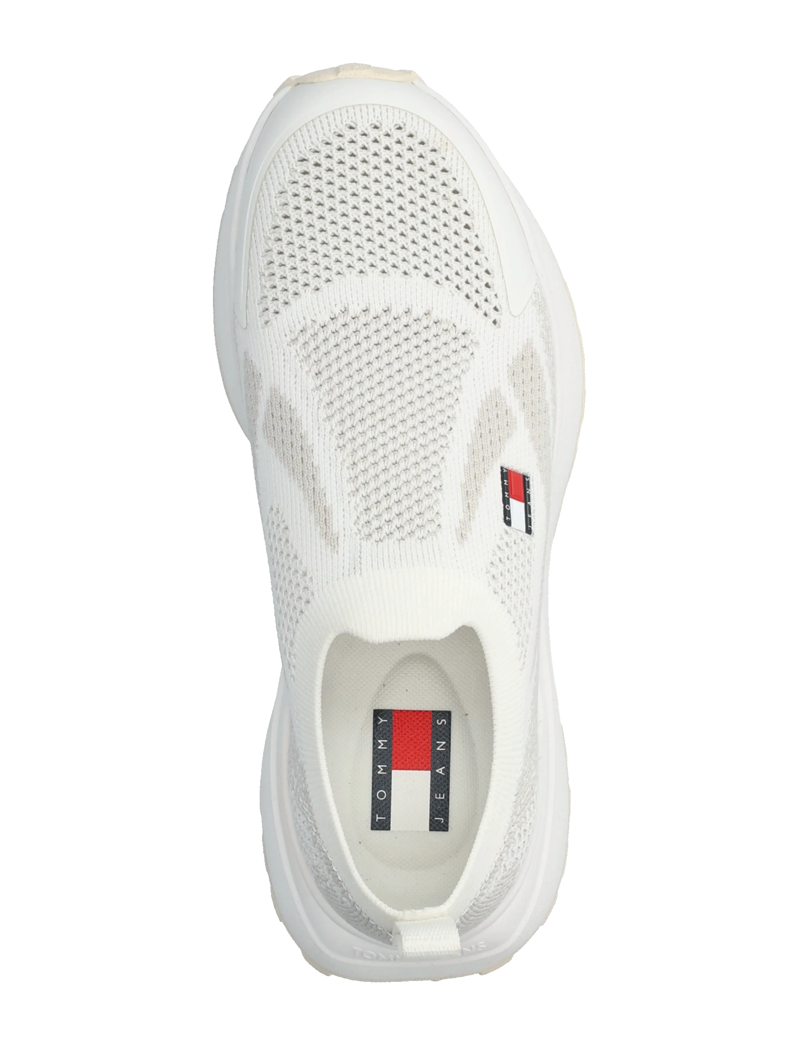 Tommy Hilfiger - TJ KNIT RUNNER - slip-on sneaker - ecru - 3