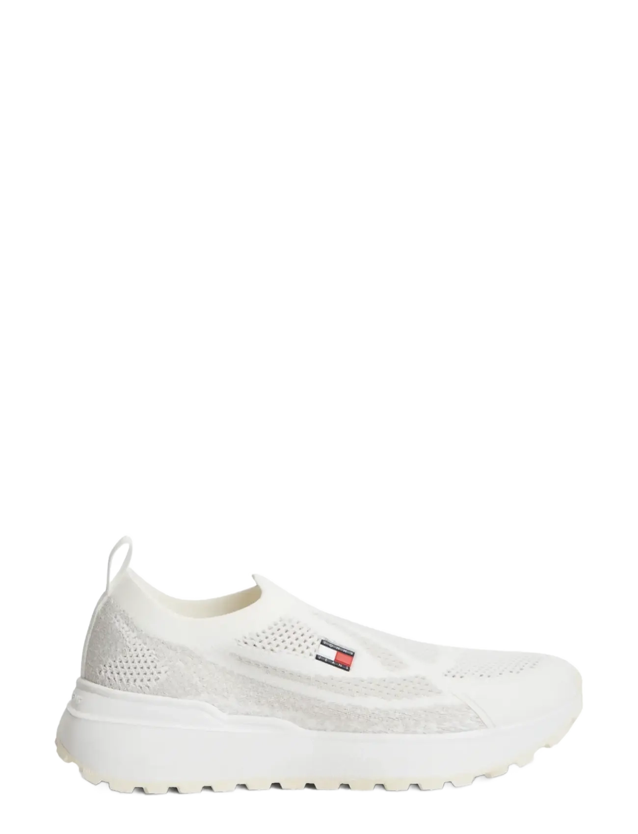 Tommy Hilfiger - TJ KNIT RUNNER - slip-on sneaker - ecru - 5