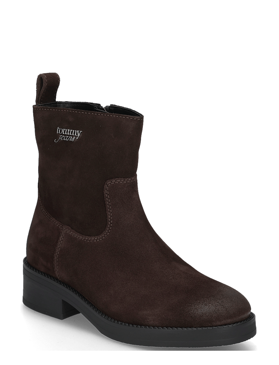 Tommy Hilfiger - TJW SOFT SOLE CHELSEA BOOTS - stiefeletten mit absatz - deep brown - 0