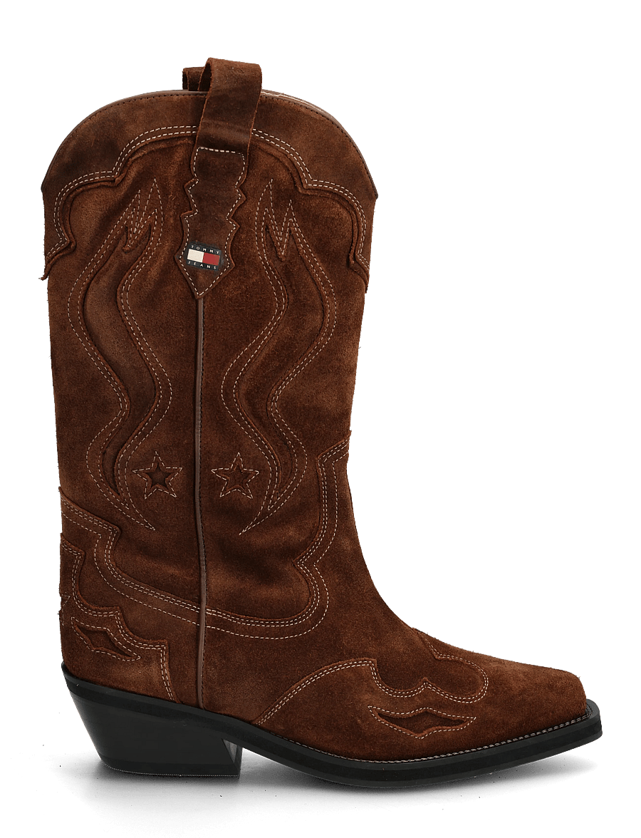 Tommy Hilfiger - ARCHIVE COWBOY BOOT SUEDE - bottes de cow-boy - dark highland khaki - 2