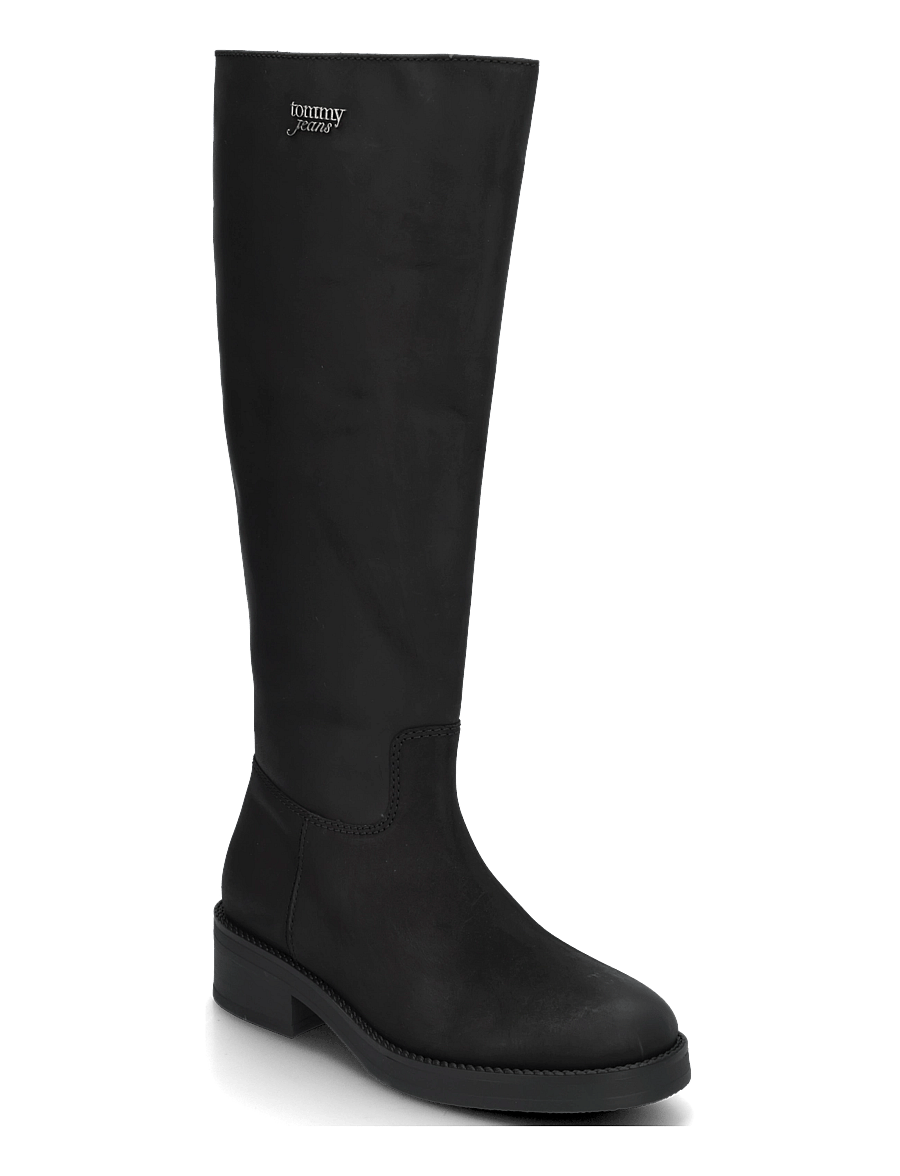 Tommy Hilfiger - TJW SOFT SOLE LONG BOOTS - knee high boots - black - 0