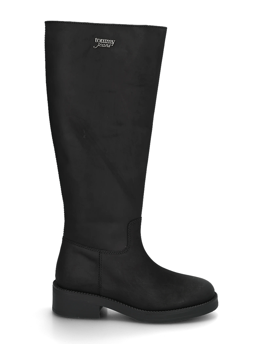 Tommy Hilfiger - TJW SOFT SOLE LONG BOOTS - kniehohe stiefel - black - 2