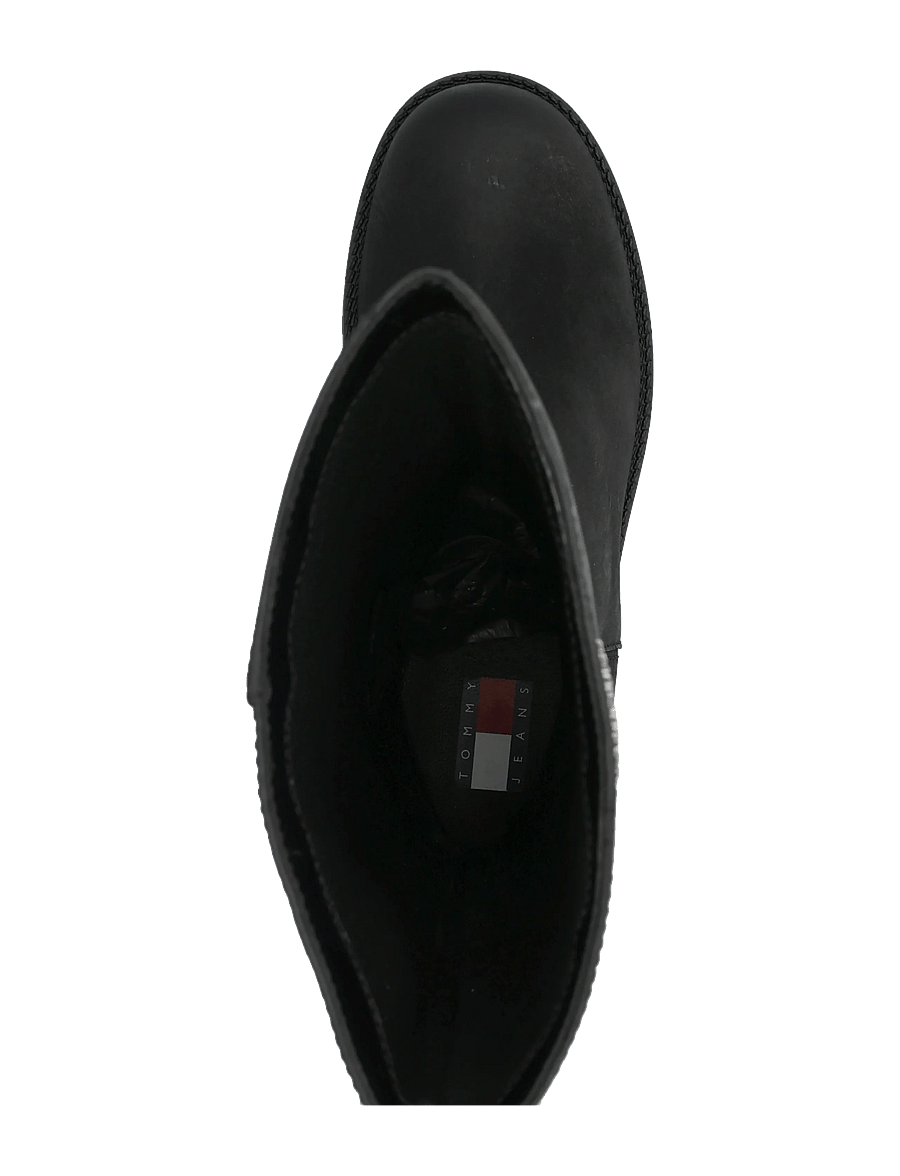 Tommy Hilfiger - TJW SOFT SOLE LONG BOOTS - kniehohe stiefel - black - 3