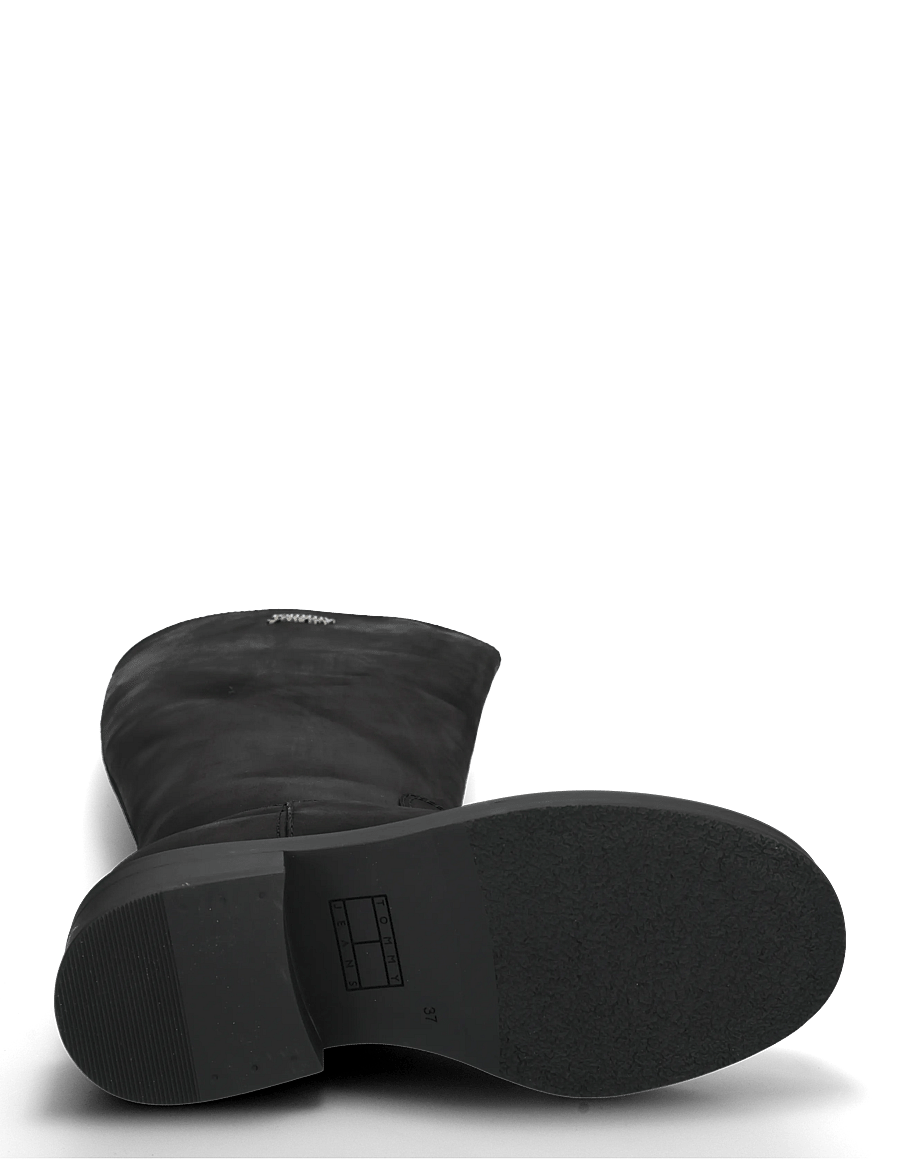 Tommy Hilfiger - TJW SOFT SOLE LONG BOOTS - kniehohe stiefel - black - 4
