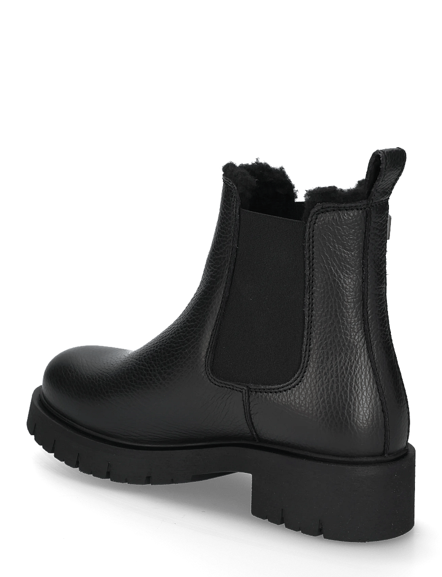 Tommy Hilfiger - TJW CLEATED CHELSEA BOOTS WL - chelsea-saapad - black - 1