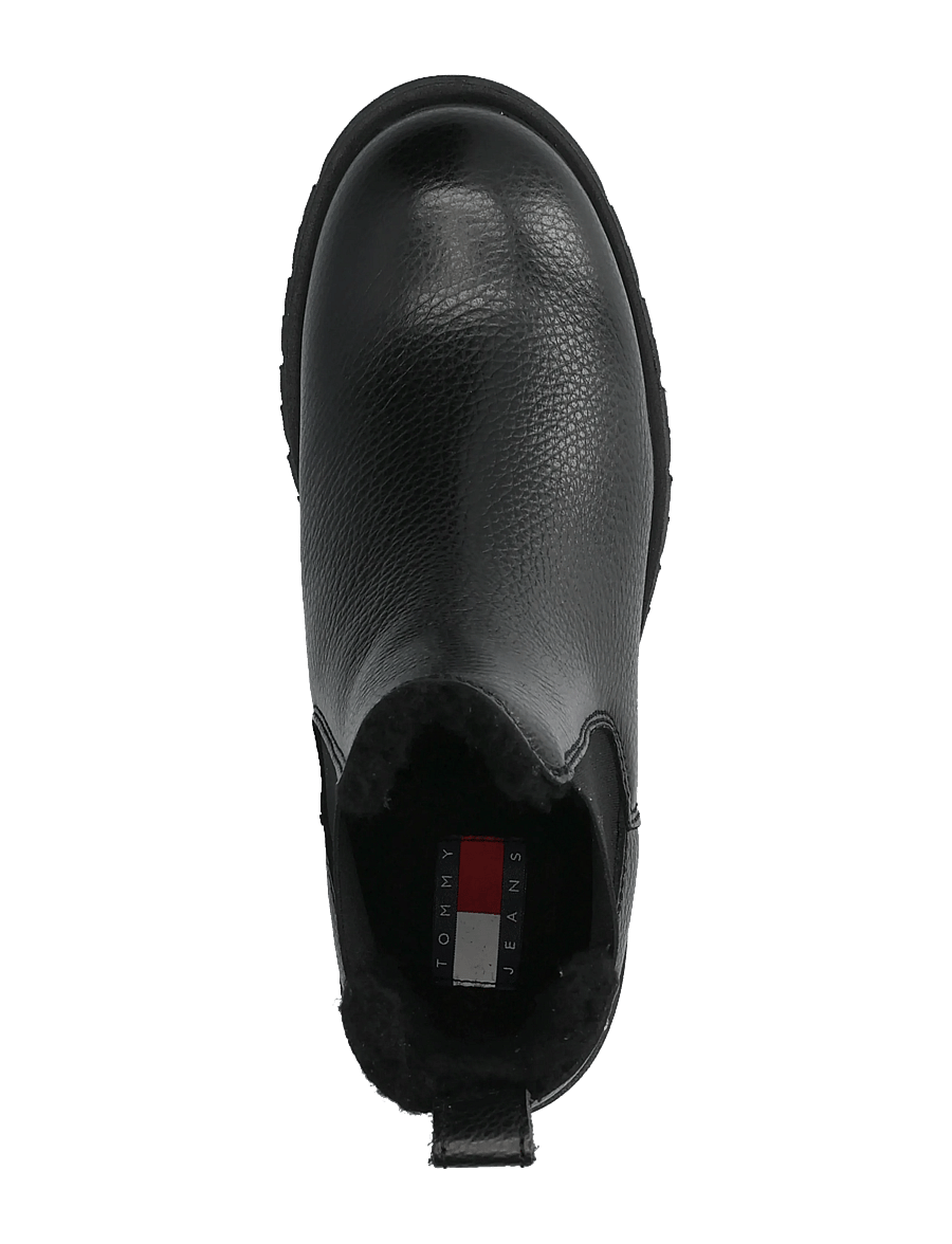 Tommy Hilfiger - TJW CLEATED CHELSEA BOOTS WL - chelsea-saapad - black - 3