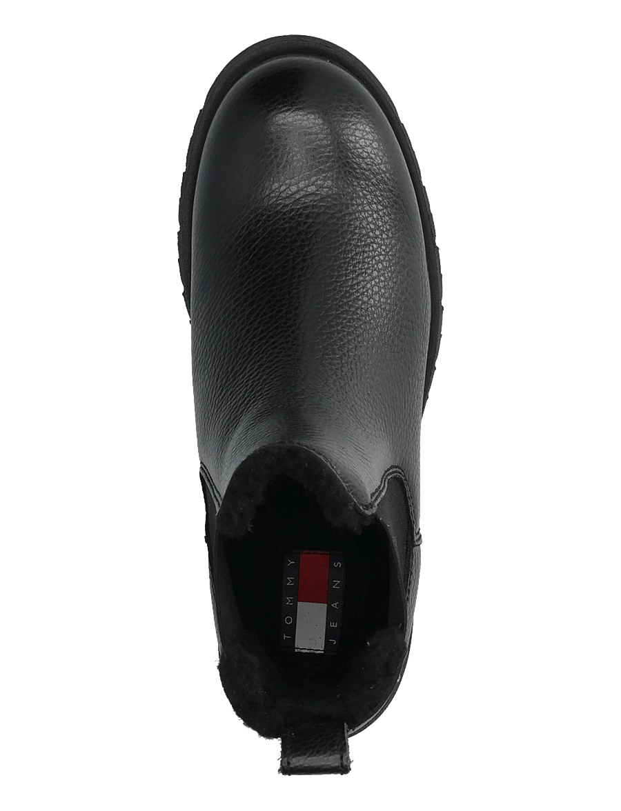 Tommy Hilfiger - TJW CLEATED CHELSEA BOOTS WL - chelsea-saapad - black - 3