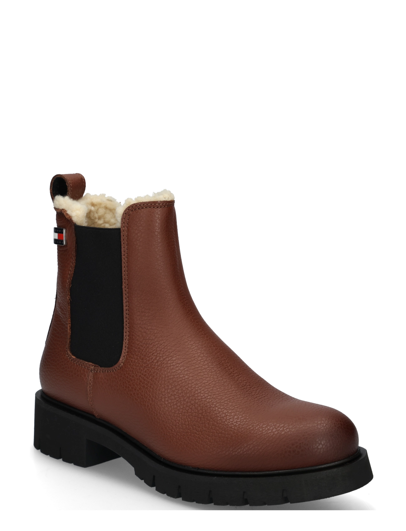 Tommy Hilfiger TJW CLEATED CHELSEA BOOTS WL - Büromode - SUNSET RUST / brown