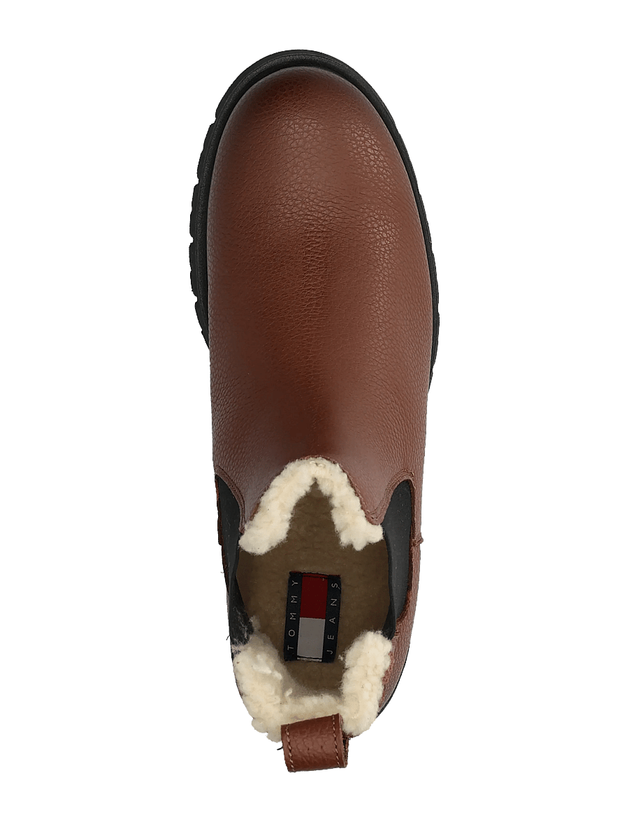 Tommy Hilfiger - TJW CLEATED CHELSEA BOOTS WL - chelsea boots - sunset rust - 3