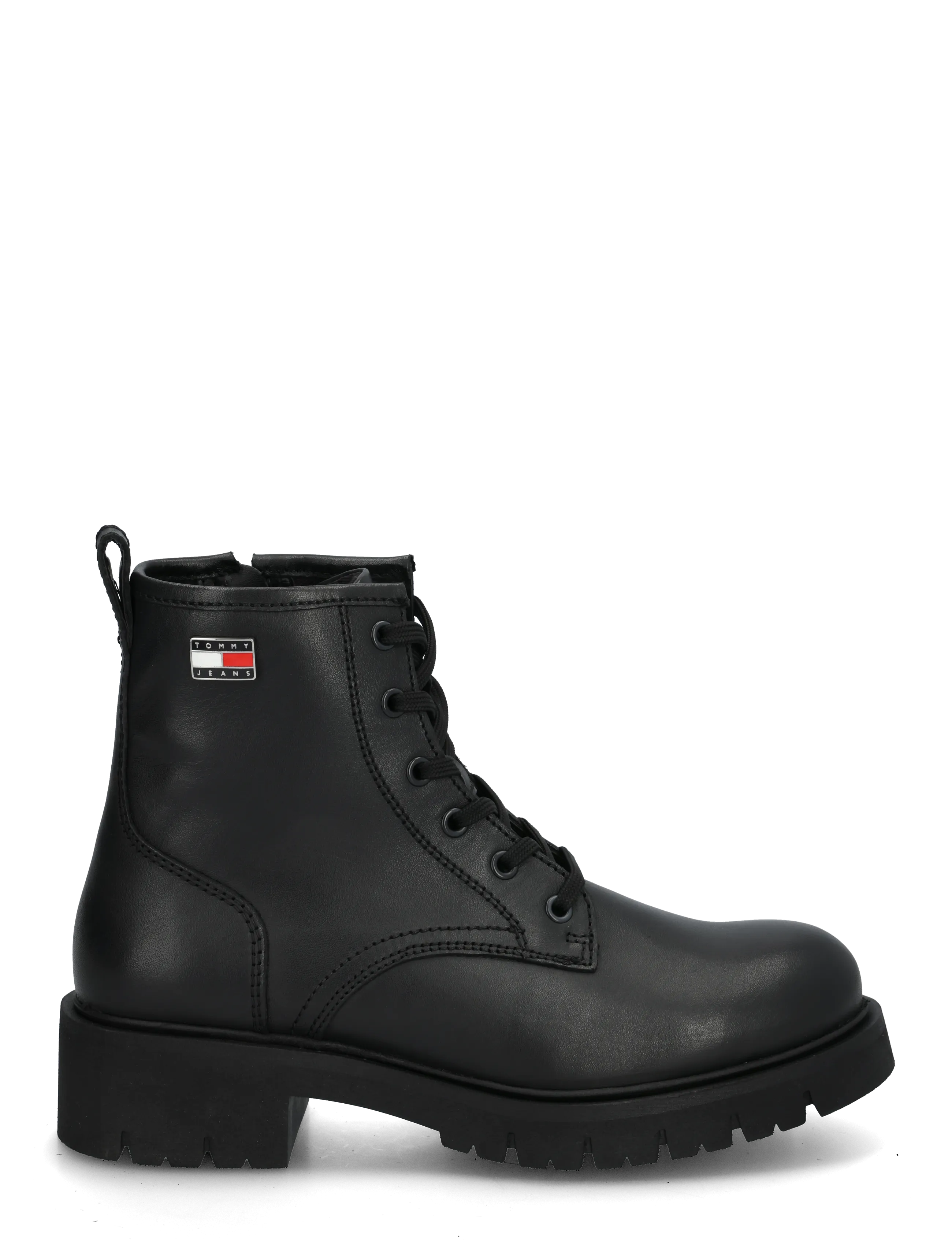 Tommy Hilfiger - TJW CLEATED LACE UP BOOTS - laced boots - black - 2