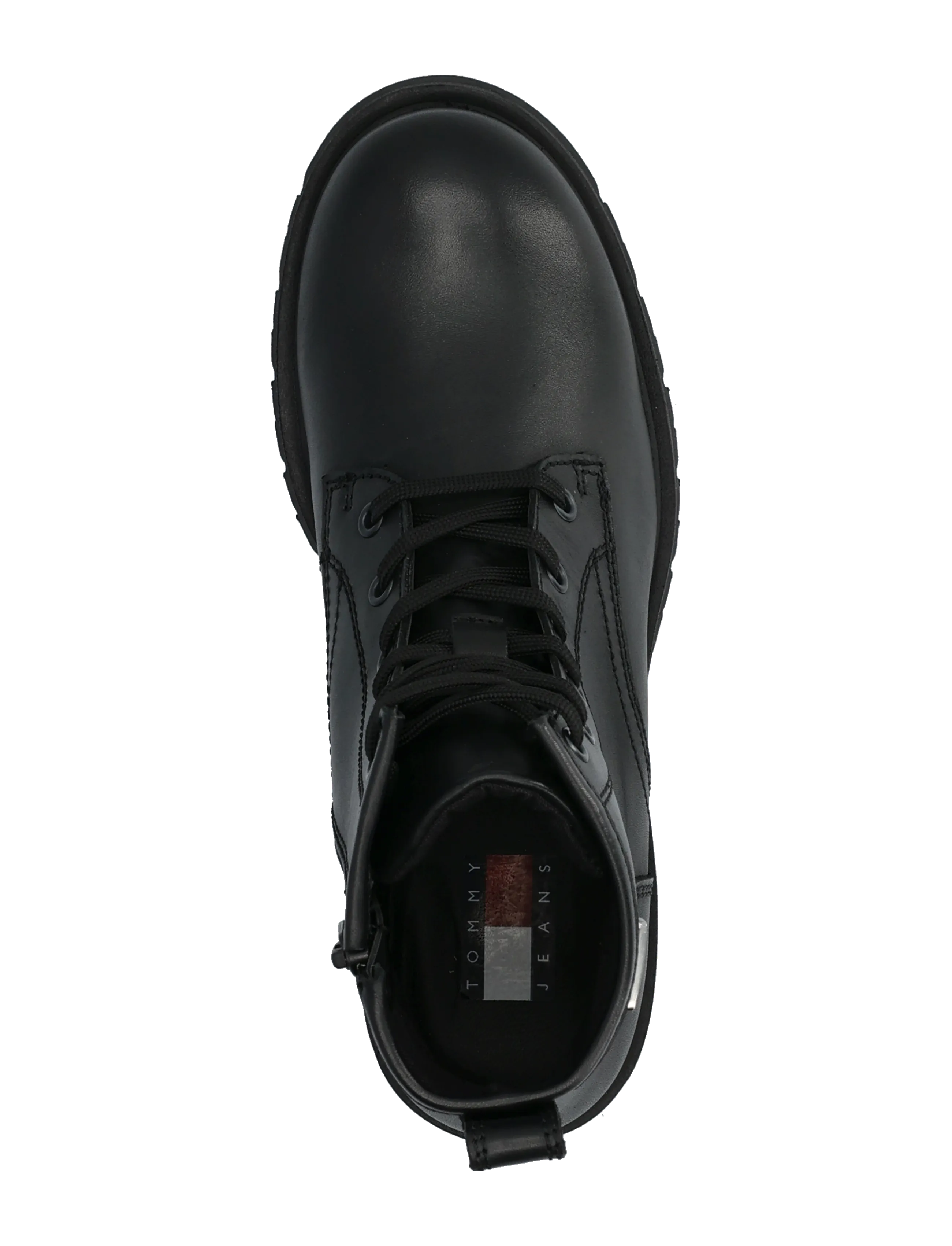 Tommy Hilfiger - TJW CLEATED LACE UP BOOTS - laced boots - black - 3