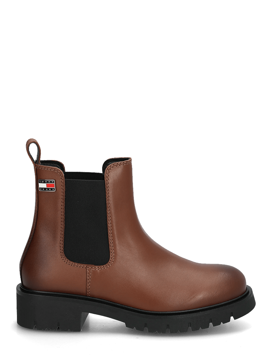 Tommy Hilfiger - TJW CLEATED CHELSEA BOOTS - støvletter - sunset rust - 2
