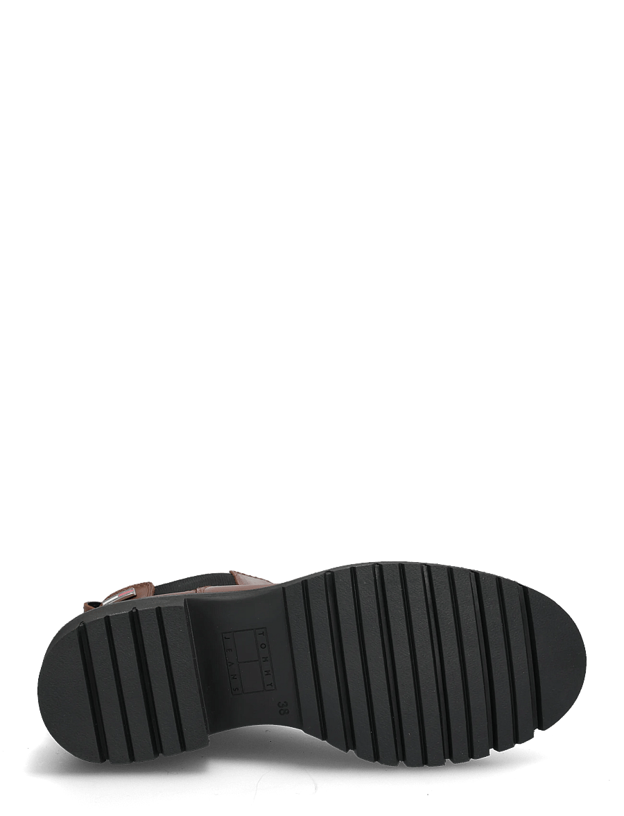 Tommy Hilfiger - TJW CLEATED CHELSEA BOOTS - støvletter - sunset rust - 4