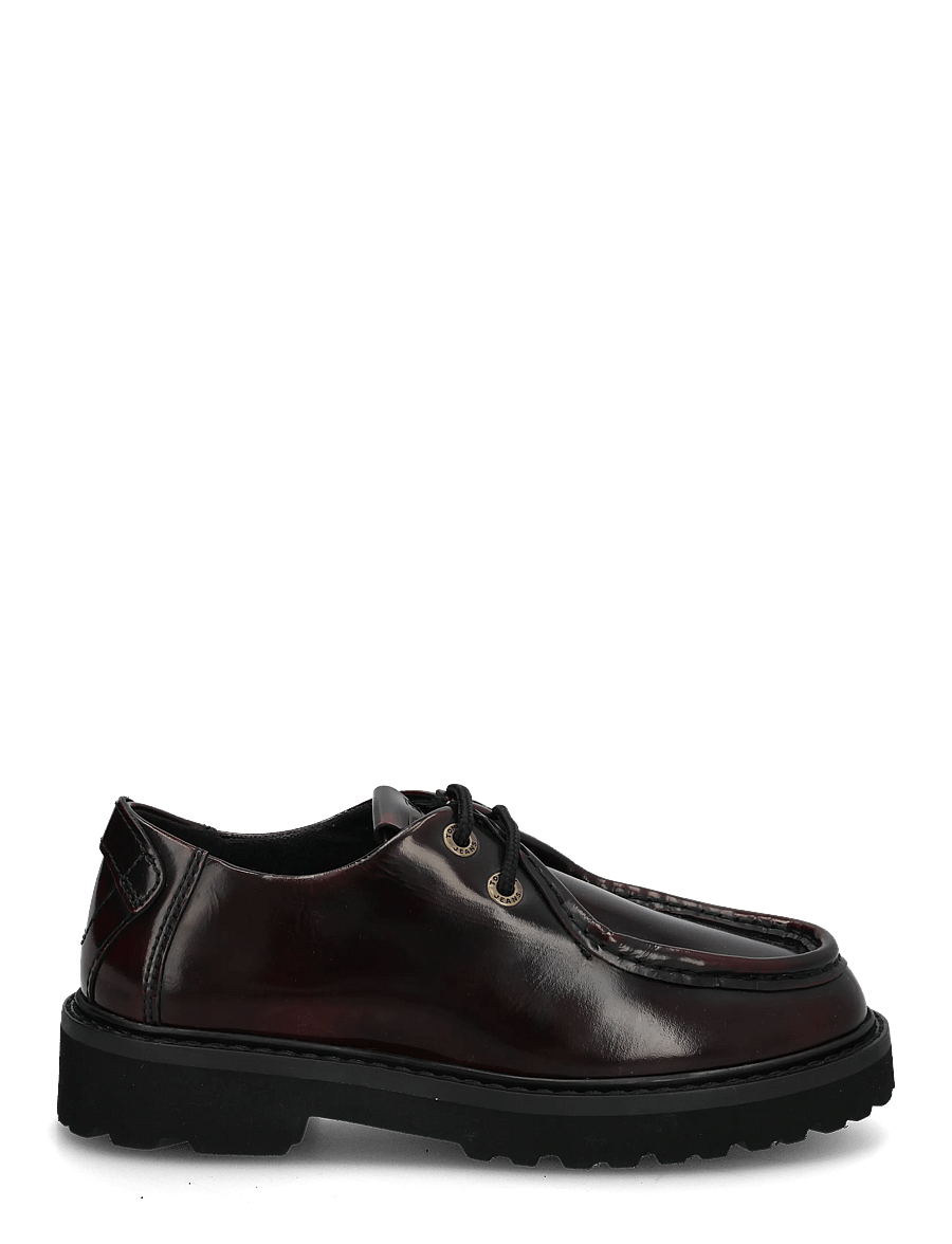 Tommy Hilfiger - ARCHIVE 01 LOW WALLABEE - mode trends - burgundy velvet - 2