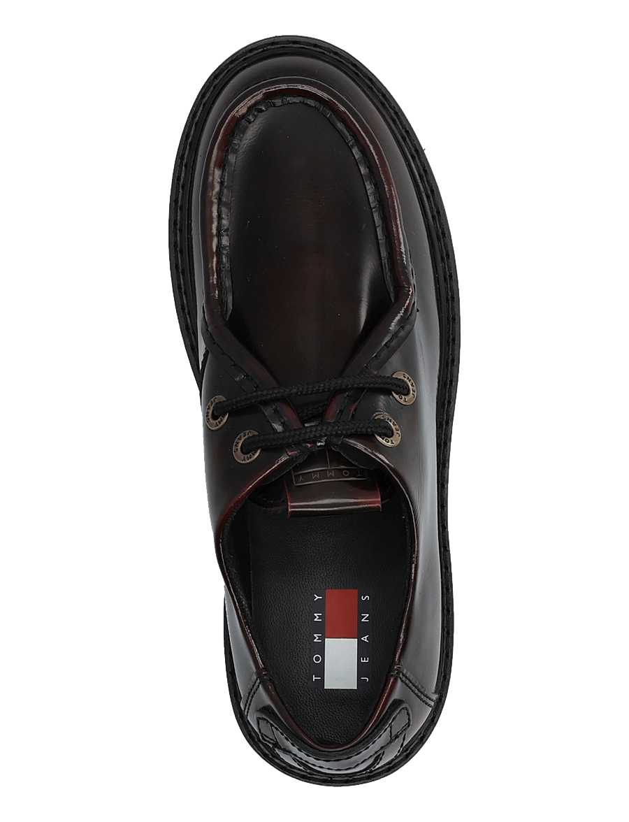 Tommy Hilfiger - ARCHIVE 01 LOW WALLABEE - mode trends - burgundy velvet - 3