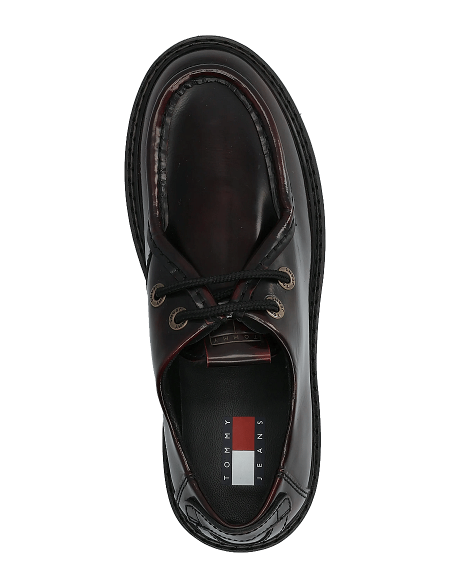 Tommy Hilfiger - ARCHIVE 01 LOW WALLABEE - mode trends - burgundy velvet - 3