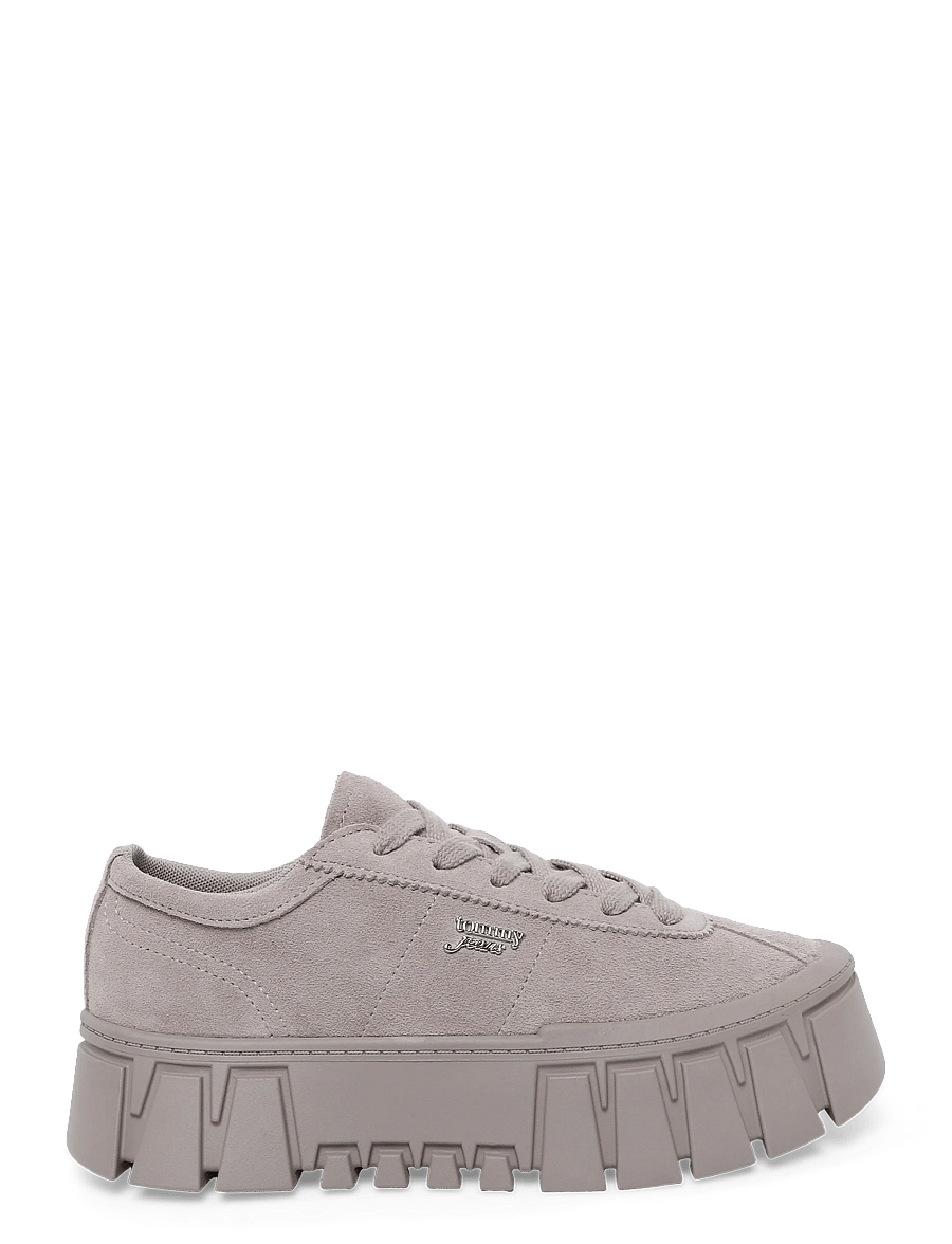 Tommy Hilfiger - TJW PLATFORM SNEAKER SUEDE - platvormtossud - limestone dust - 2