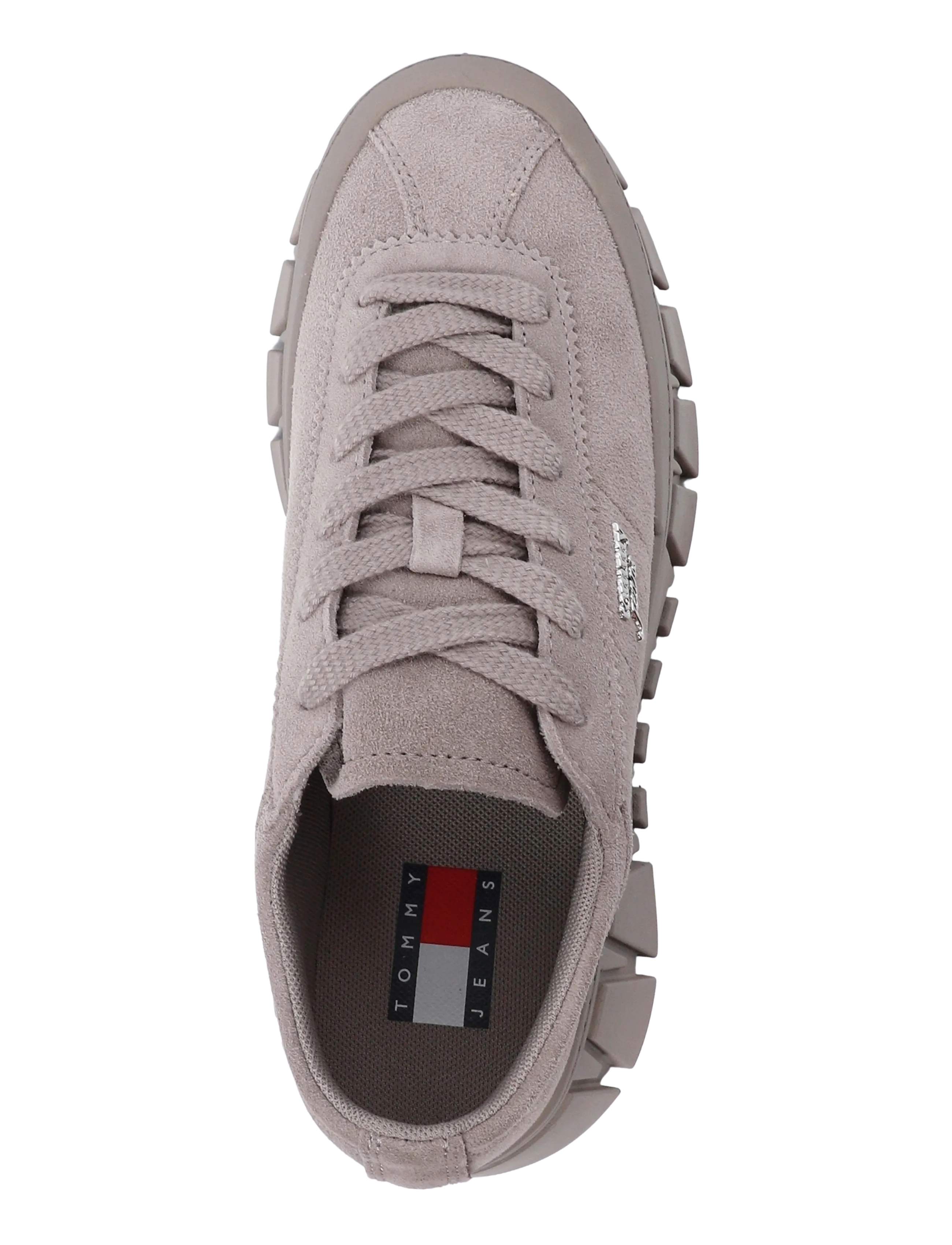 Tommy Hilfiger - TJW PLATFORM SNEAKER SUEDE - platvormtossud - limestone dust - 3