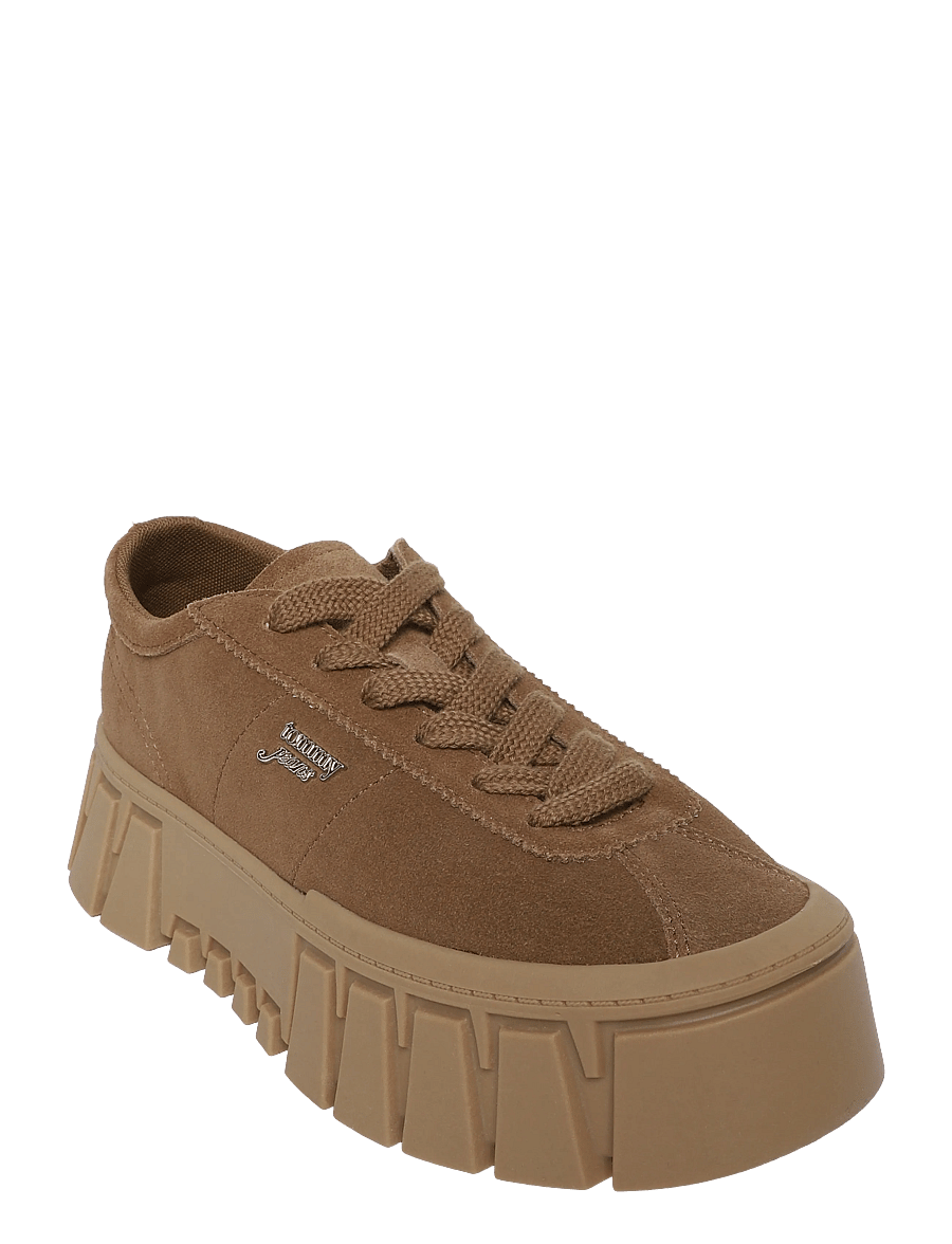 Tommy Hilfiger - TJW PLATFORM SNEAKER SUEDE - plateau-sneaker - warm khaki - 0