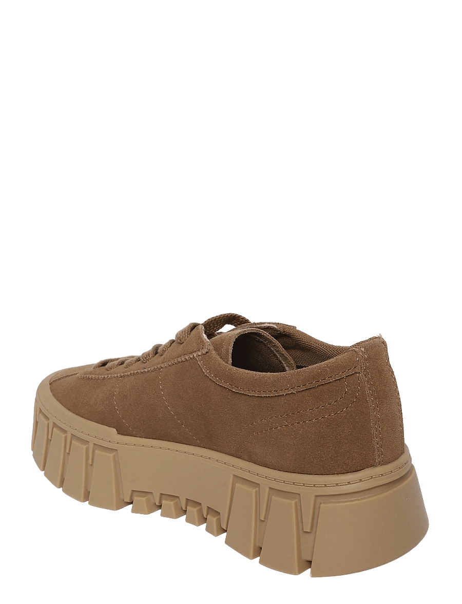 Tommy Hilfiger - TJW PLATFORM SNEAKER SUEDE - plateau-sneaker - warm khaki - 1