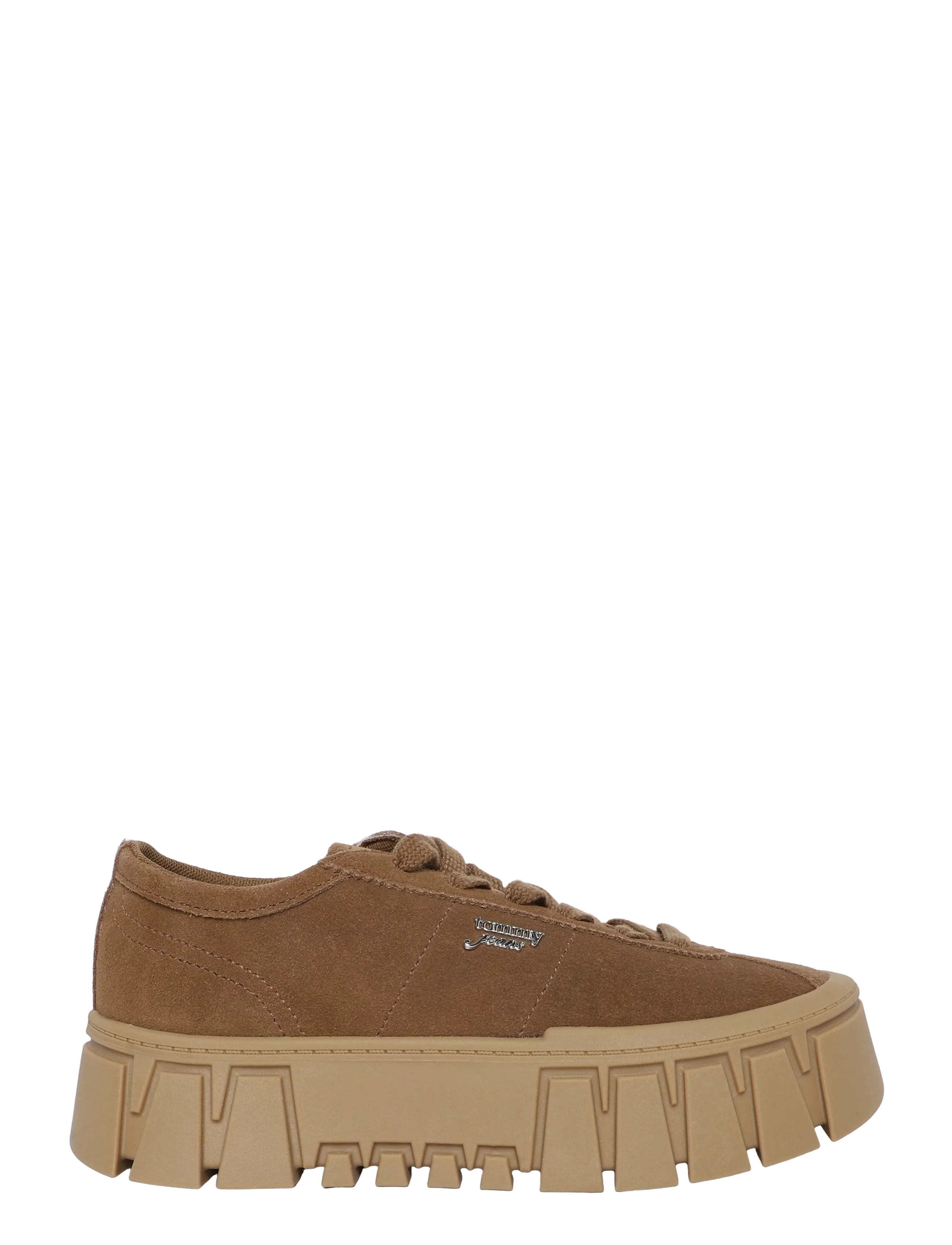 Tommy Hilfiger - TJW PLATFORM SNEAKER SUEDE - plateau-sneaker - warm khaki - 2