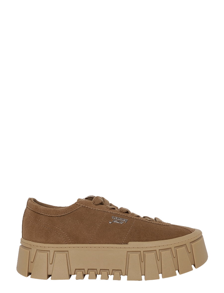 Tommy Hilfiger - TJW PLATFORM SNEAKER SUEDE - plateau-sneaker - warm khaki - 2