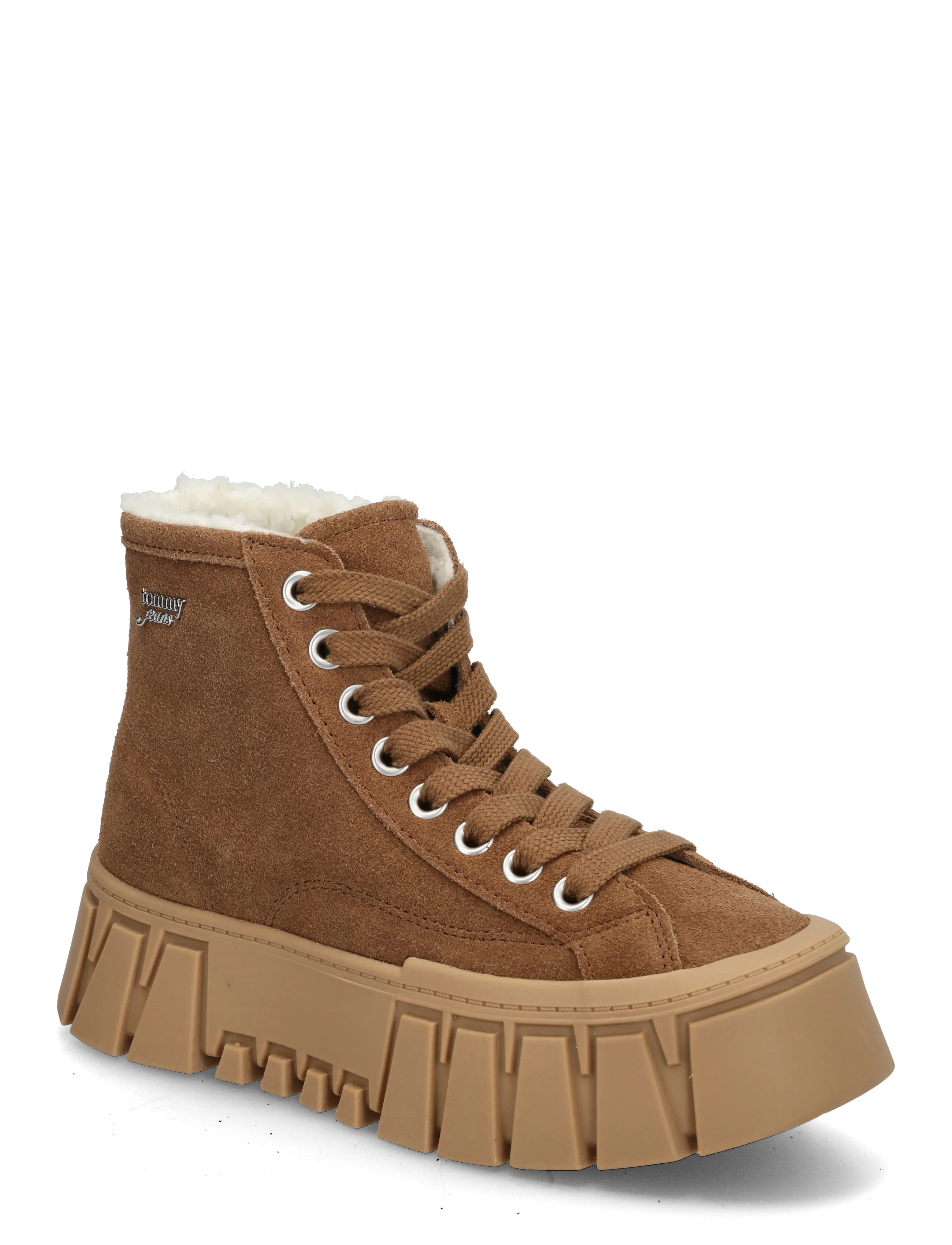 Tommy Hilfiger TJW PLATFORM SNEAKER MC WL - Schuhe - WARM KHAKI / brown