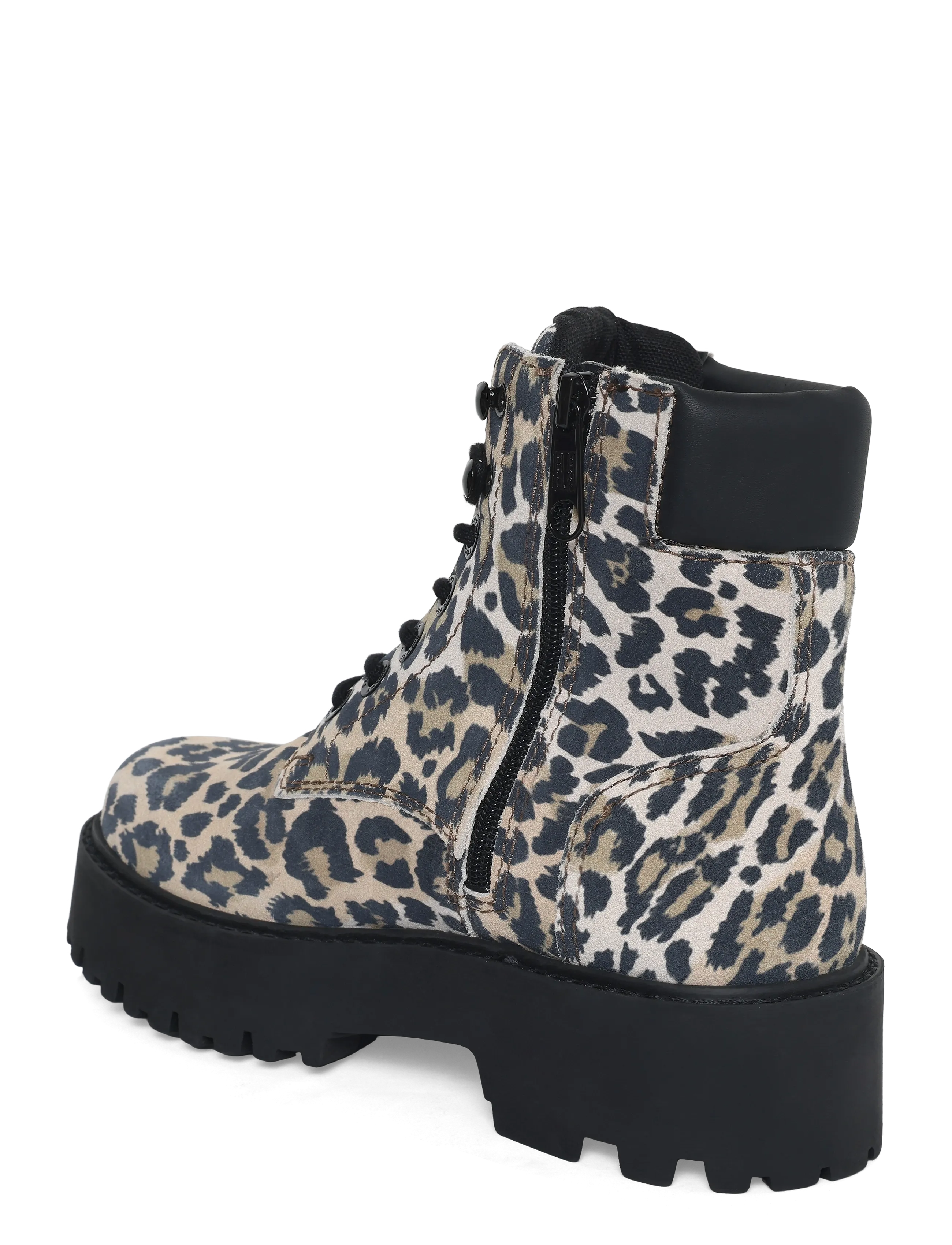 Tommy Hilfiger - TJW PLATFORM CHEETAH BOOTS - stiefeletten mit absatz - cheetah print - 1