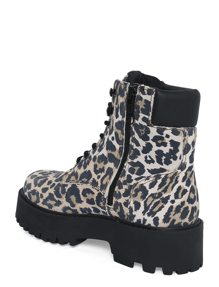 Tommy Hilfiger - TJW PLATFORM CHEETAH BOOTS - stiefeletten mit absatz - cheetah print - 1
