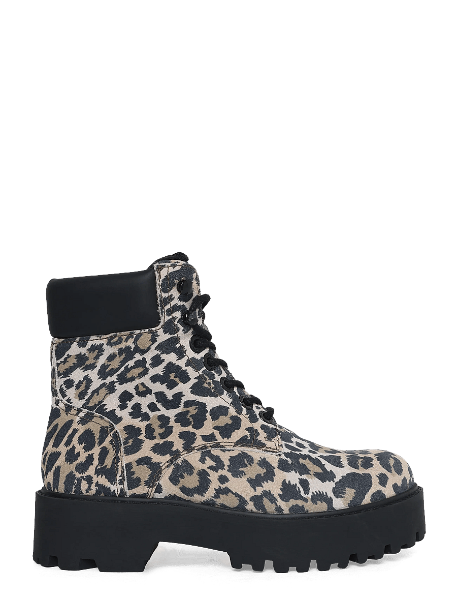 Tommy Hilfiger - TJW PLATFORM CHEETAH BOOTS - stiefeletten mit absatz - cheetah print - 2