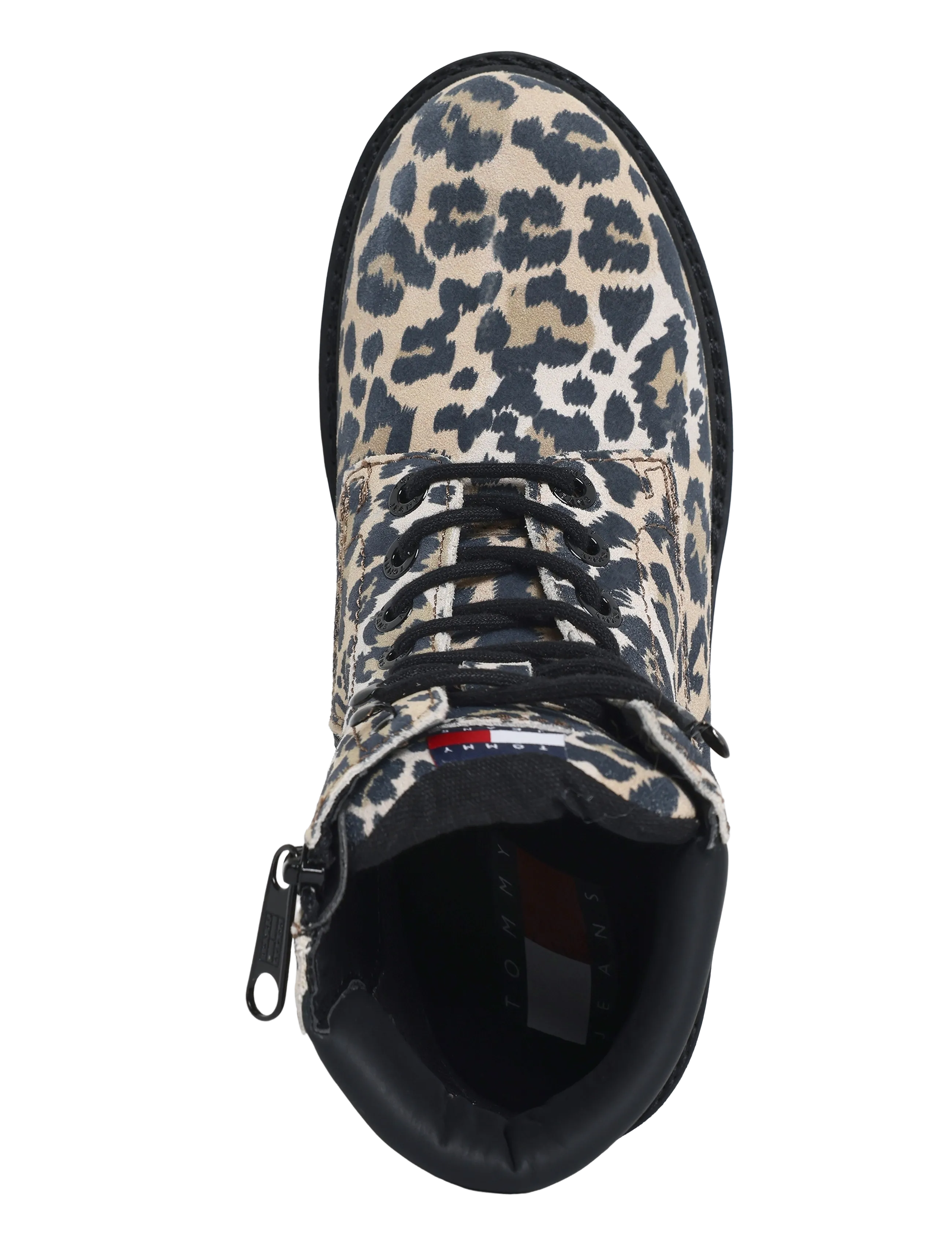 Tommy Hilfiger - TJW PLATFORM CHEETAH BOOTS - stiefeletten mit absatz - cheetah print - 3