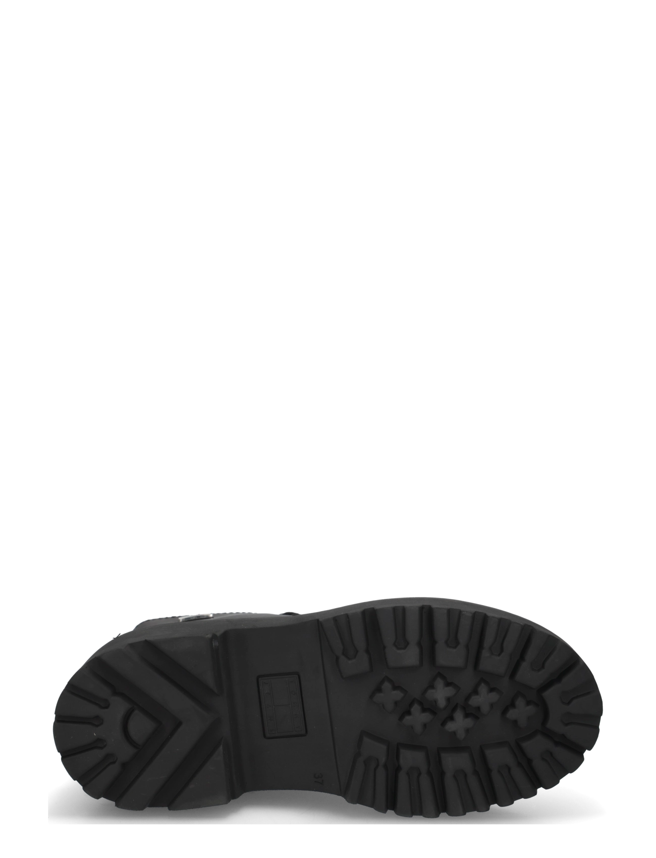 Tommy Hilfiger - TJW PLATFORM BRUSHED LTH BOOTS - kängor - black - 4