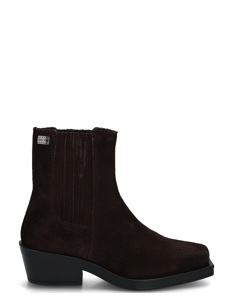 Tommy Hilfiger - TJW SUEDE COWBOY BOOTS - støvletter - deep brown - 2