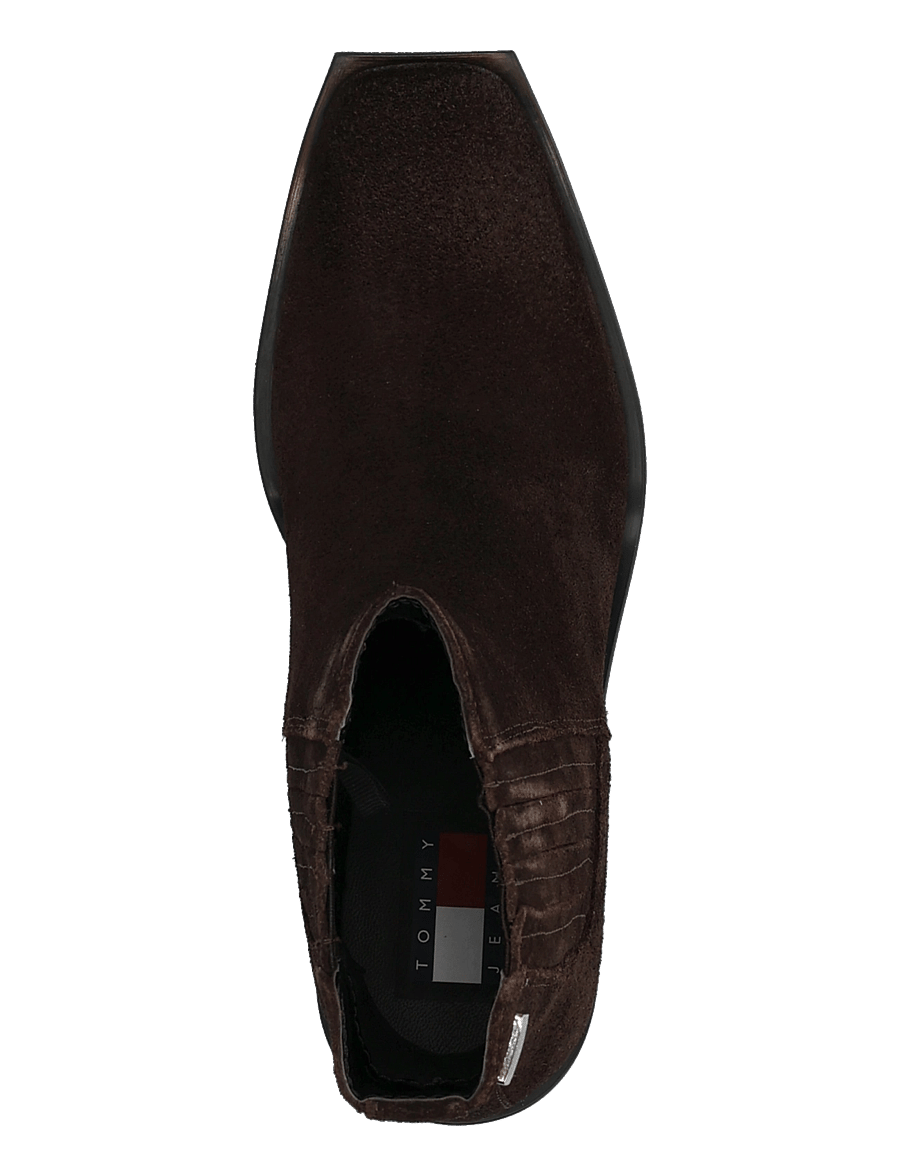 Tommy Hilfiger - TJW SUEDE COWBOY BOOTS - støvletter - deep brown - 3