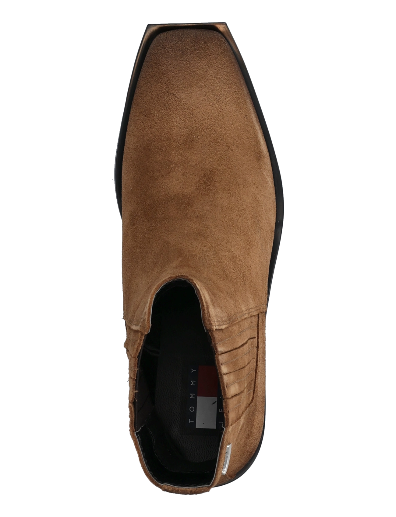 Tommy Hilfiger - TJW SUEDE COWBOY BOOTS - heeled ankle boots - warm khaki - 3