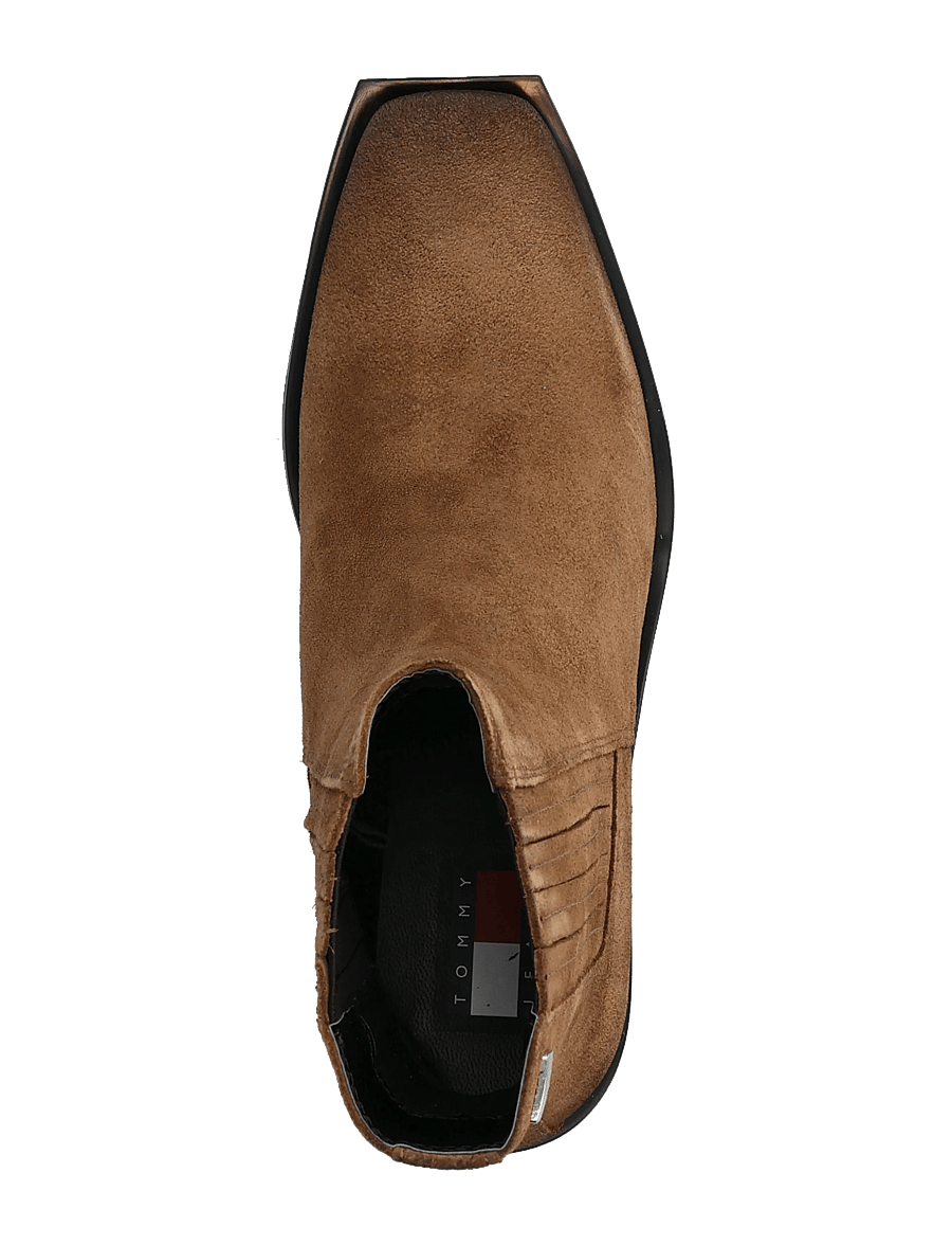 Tommy Hilfiger - TJW SUEDE COWBOY BOOTS - støvletter - warm khaki - 3