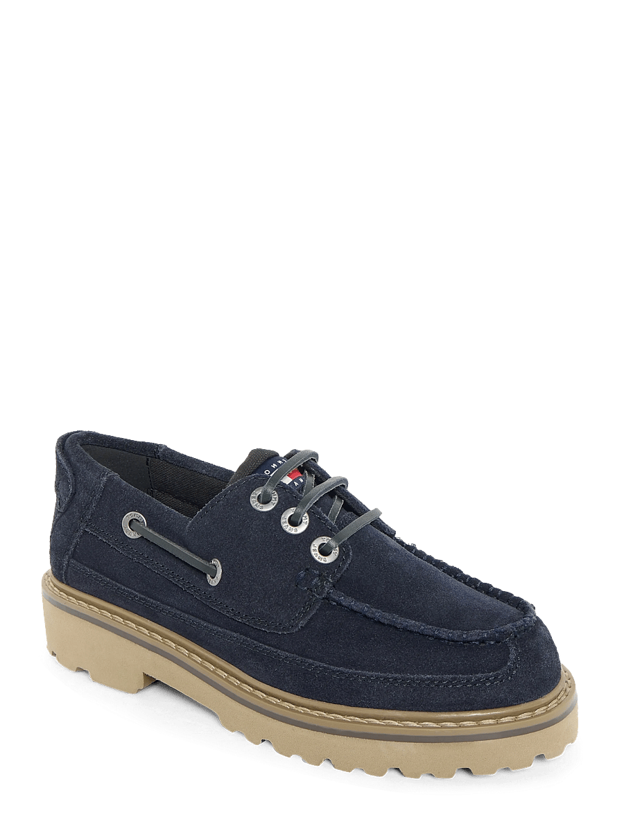 Tommy Hilfiger - TJW ARCHIVE 01 LOW BOAT SHOE - sejlersko - dark night navy - 0