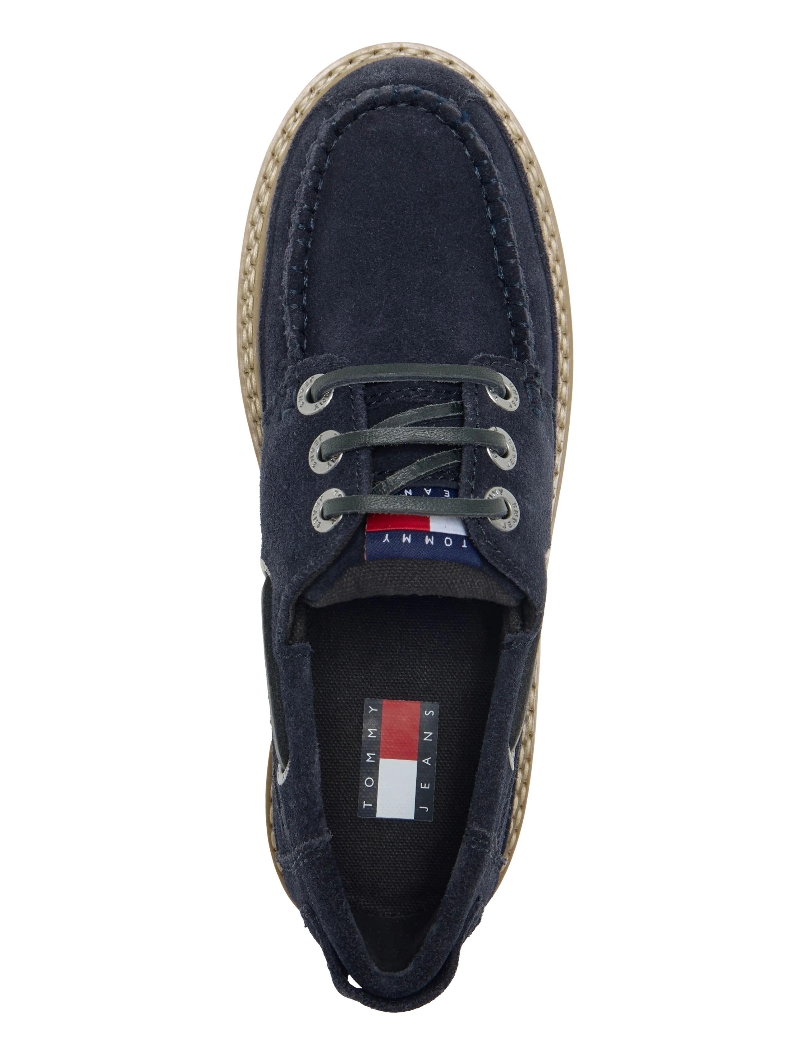 Tommy Hilfiger - TJW ARCHIVE 01 LOW BOAT SHOE - sejlersko - dark night navy - 3