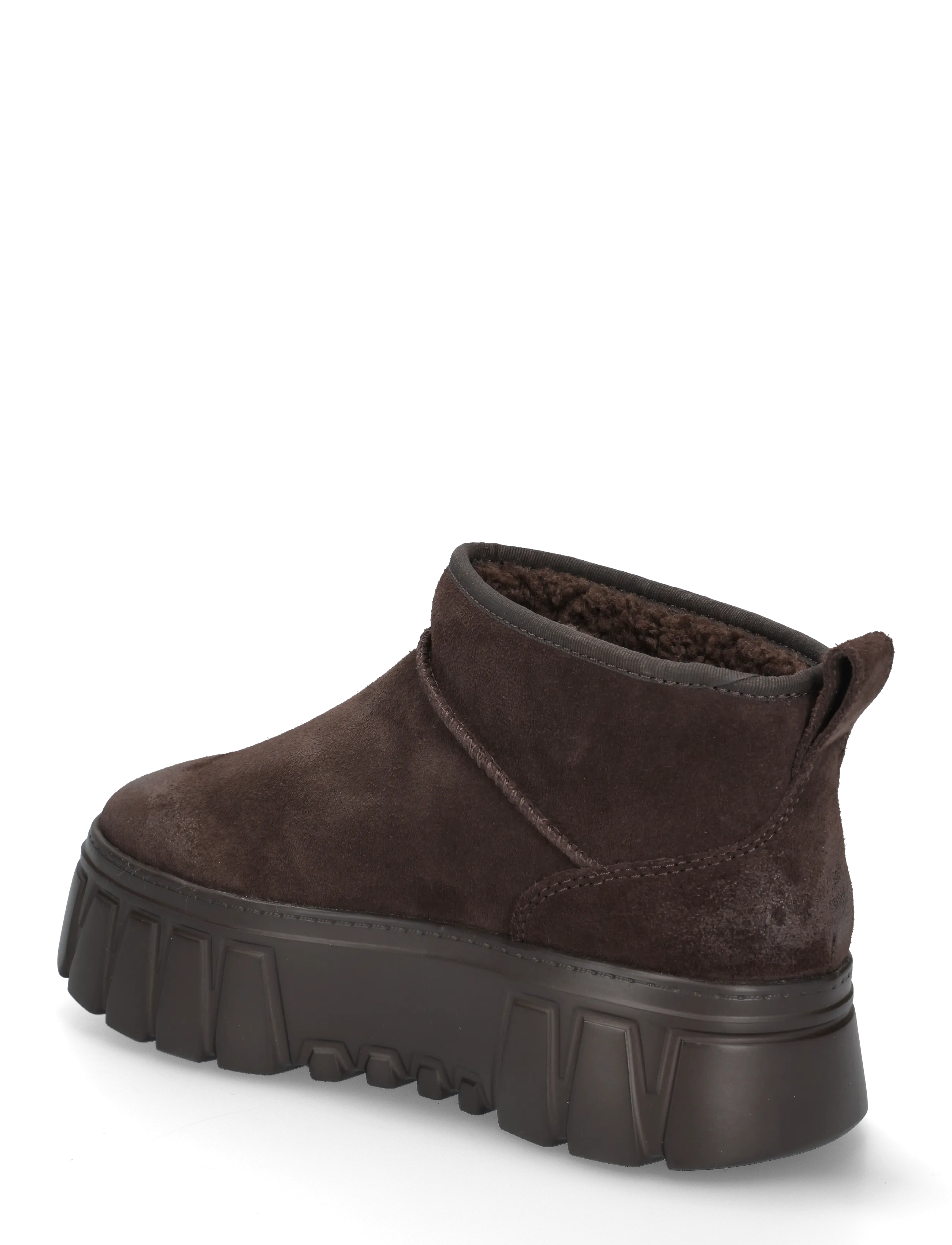 Tommy Hilfiger - TJW SUEDE PLATFORM BOOTS WL - teddy boots - deep brown - 1