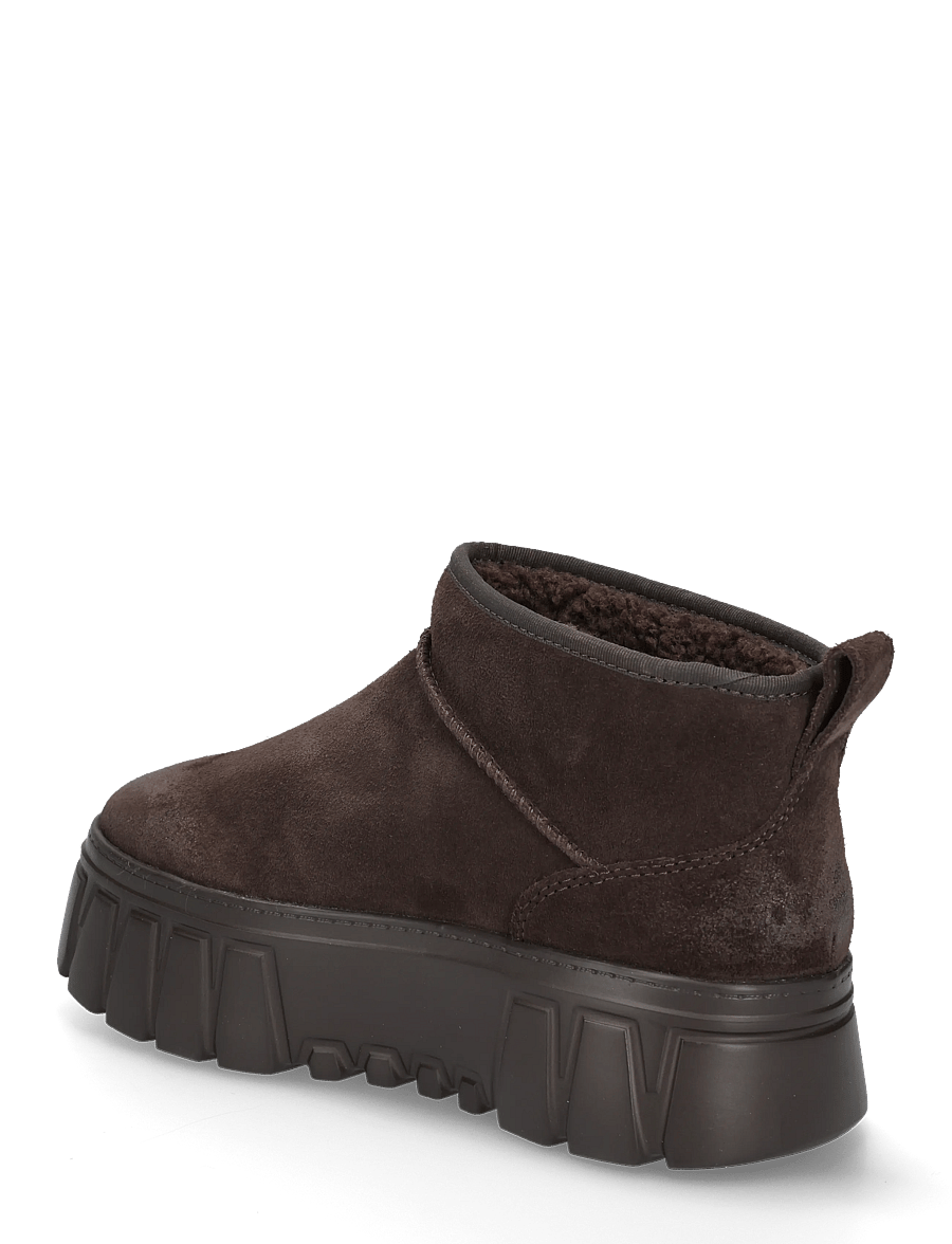 Tommy Hilfiger - TJW SUEDE PLATFORM BOOTS WL - teddy boots - deep brown - 1