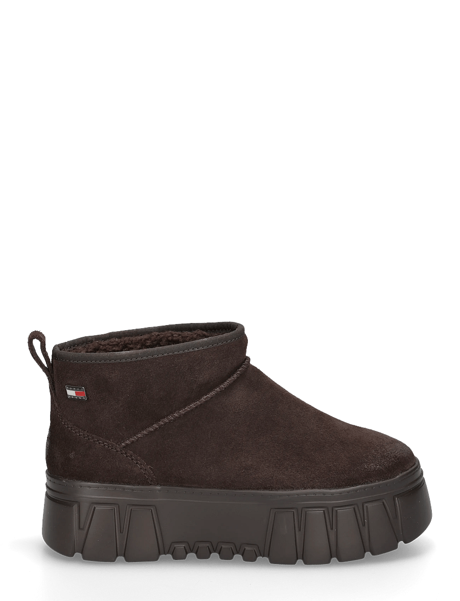 Tommy Hilfiger - TJW SUEDE PLATFORM BOOTS WL - teddy boots - deep brown - 2