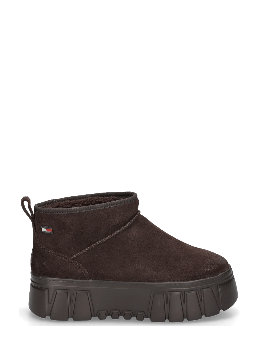 Tommy Hilfiger - TJW SUEDE PLATFORM BOOTS WL - teddy-stiefel - deep brown - 2