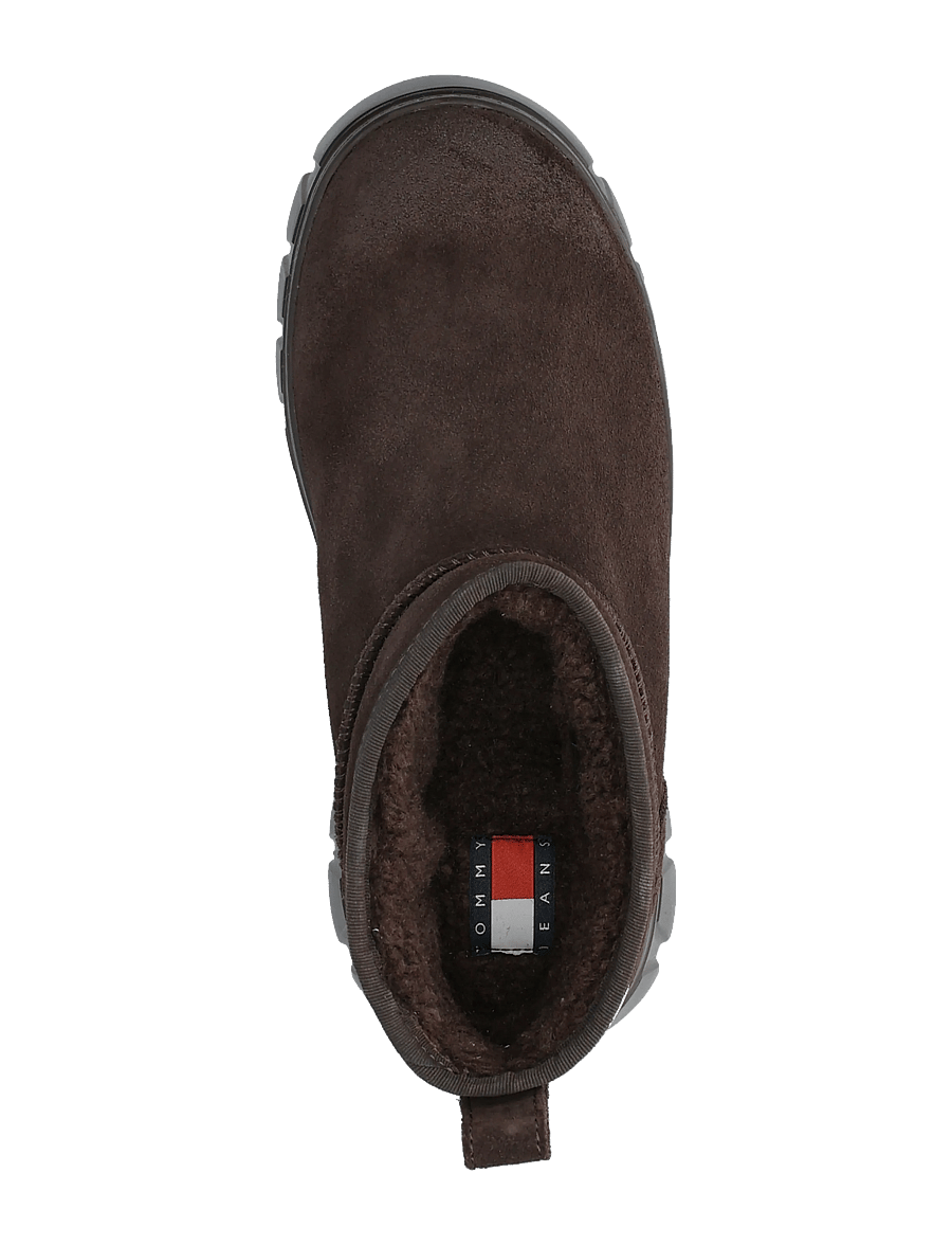 Tommy Hilfiger - TJW SUEDE PLATFORM BOOTS WL - teddy boots - deep brown - 3