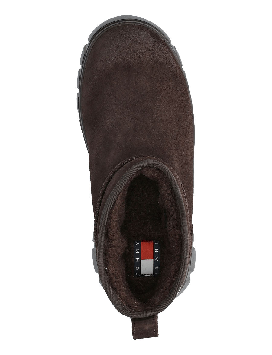 Tommy Hilfiger - TJW SUEDE PLATFORM BOOTS WL - teddy-stiefel - deep brown - 3