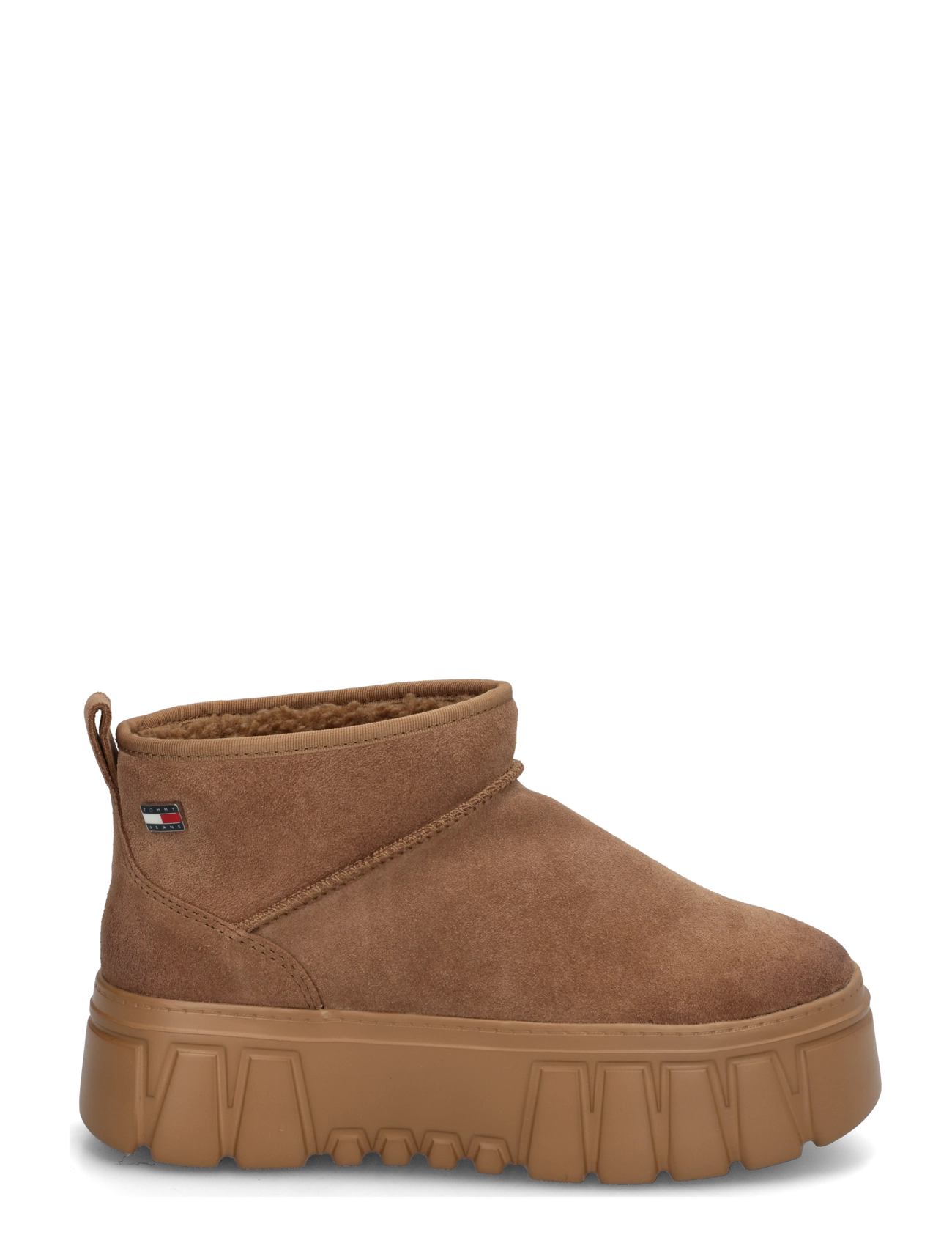 Tommy Hilfiger - TJW SUEDE PLATFORM BOOTS WL - bamsestøvler - warm khaki - 2